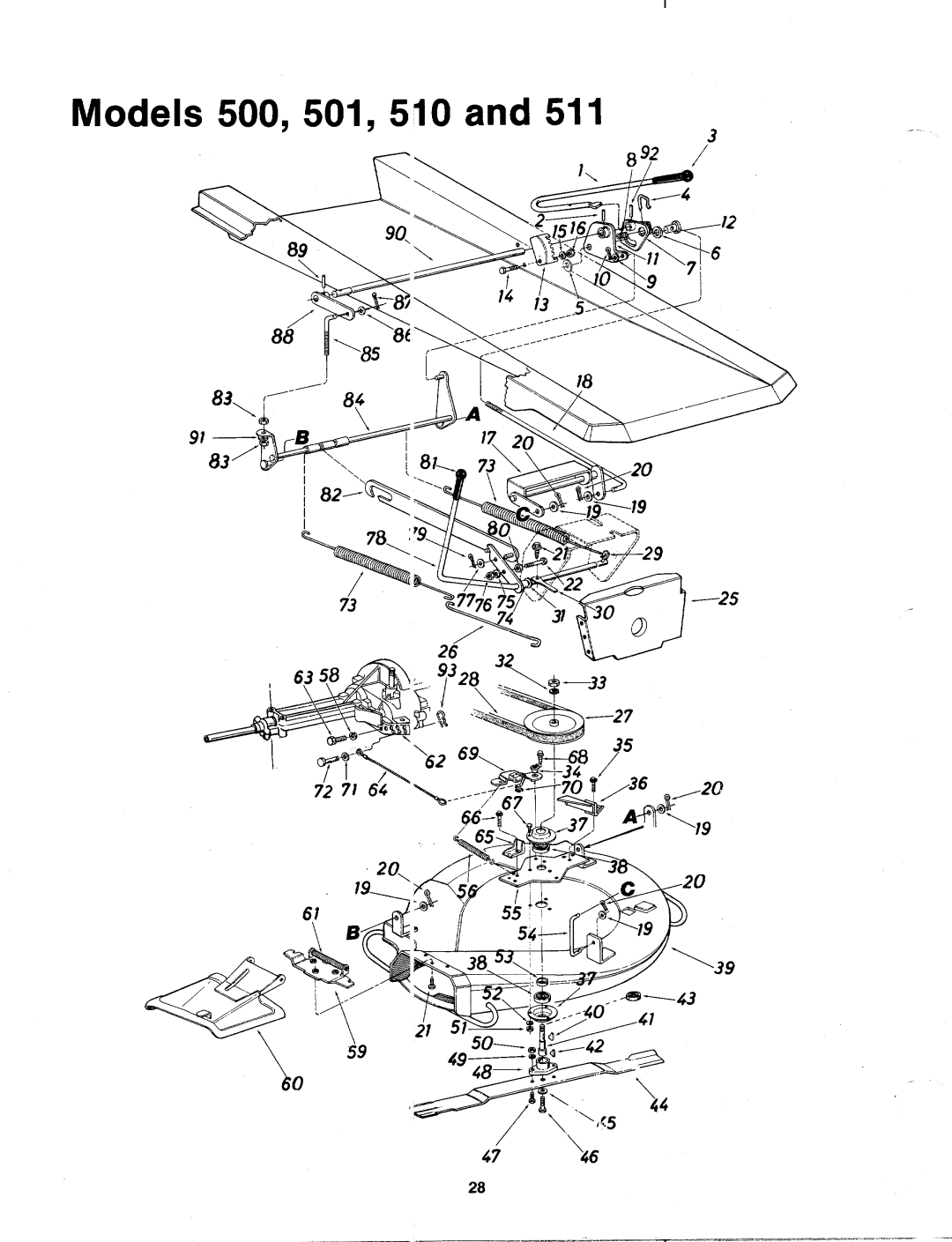 MTD 135-511-000, 135-500-000, 135-501-000, 135-510-000 manual 