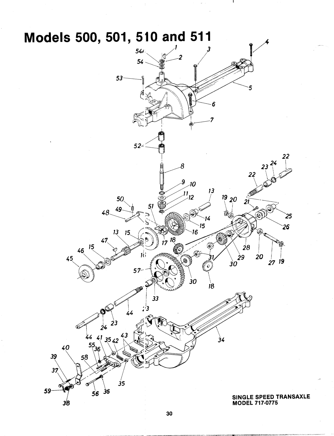 MTD 135-501-000, 135-511-000, 135-500-000, 135-510-000 manual 