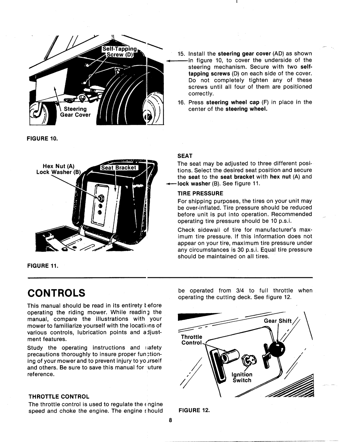 MTD 135-511-000, 135-500-000, 135-501-000, 135-510-000 manual 