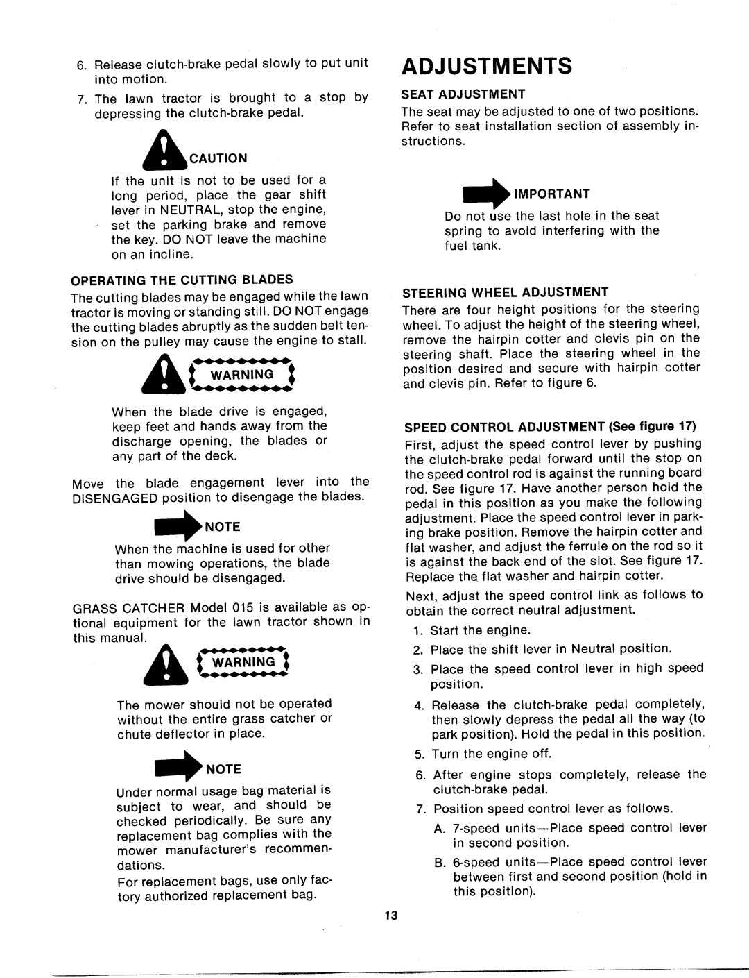 MTD 135-714-000, 135-715-000, 135-705-000, 135-704-000 manual 