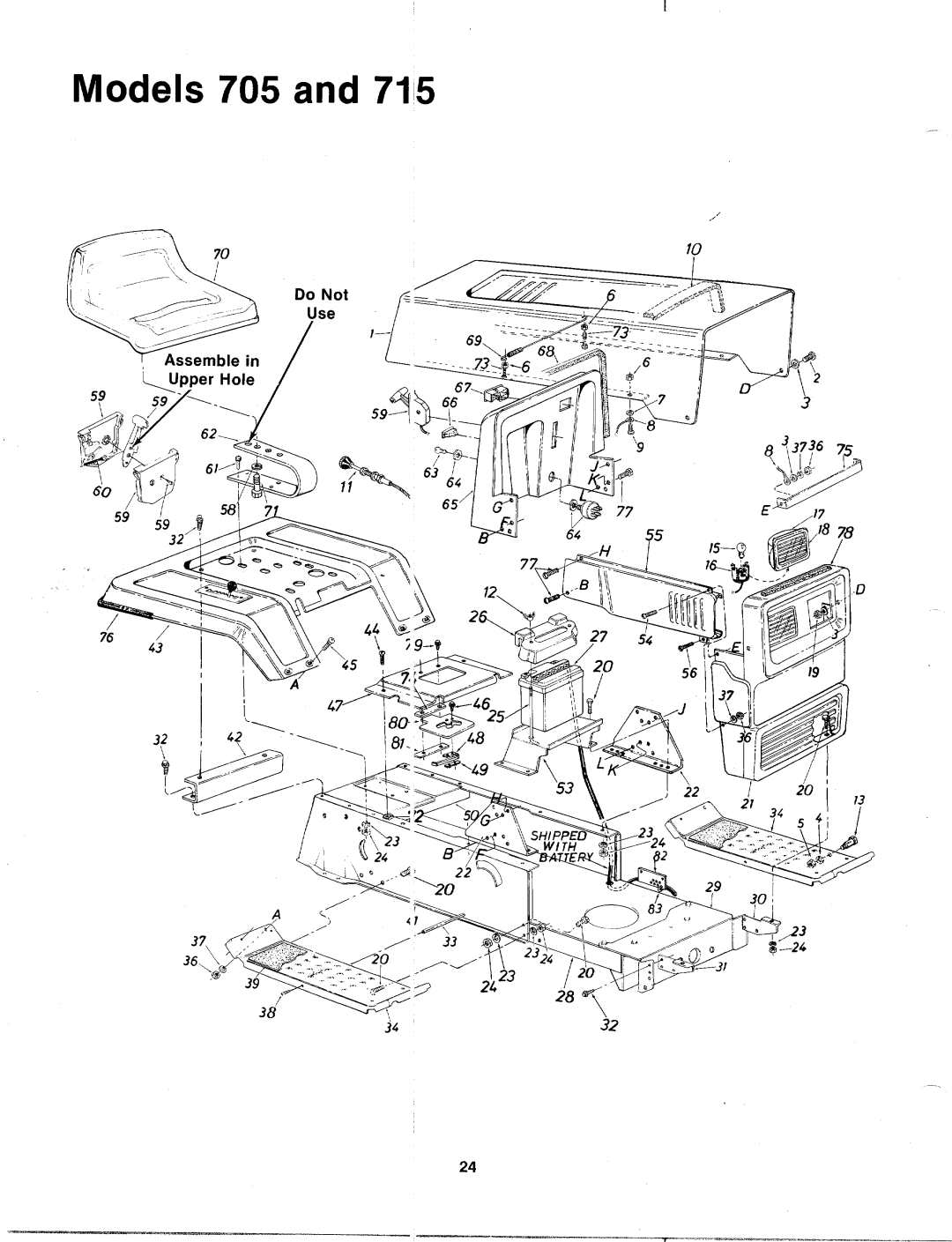 MTD 135-715-000, 135-714-000, 135-705-000, 135-704-000 manual 