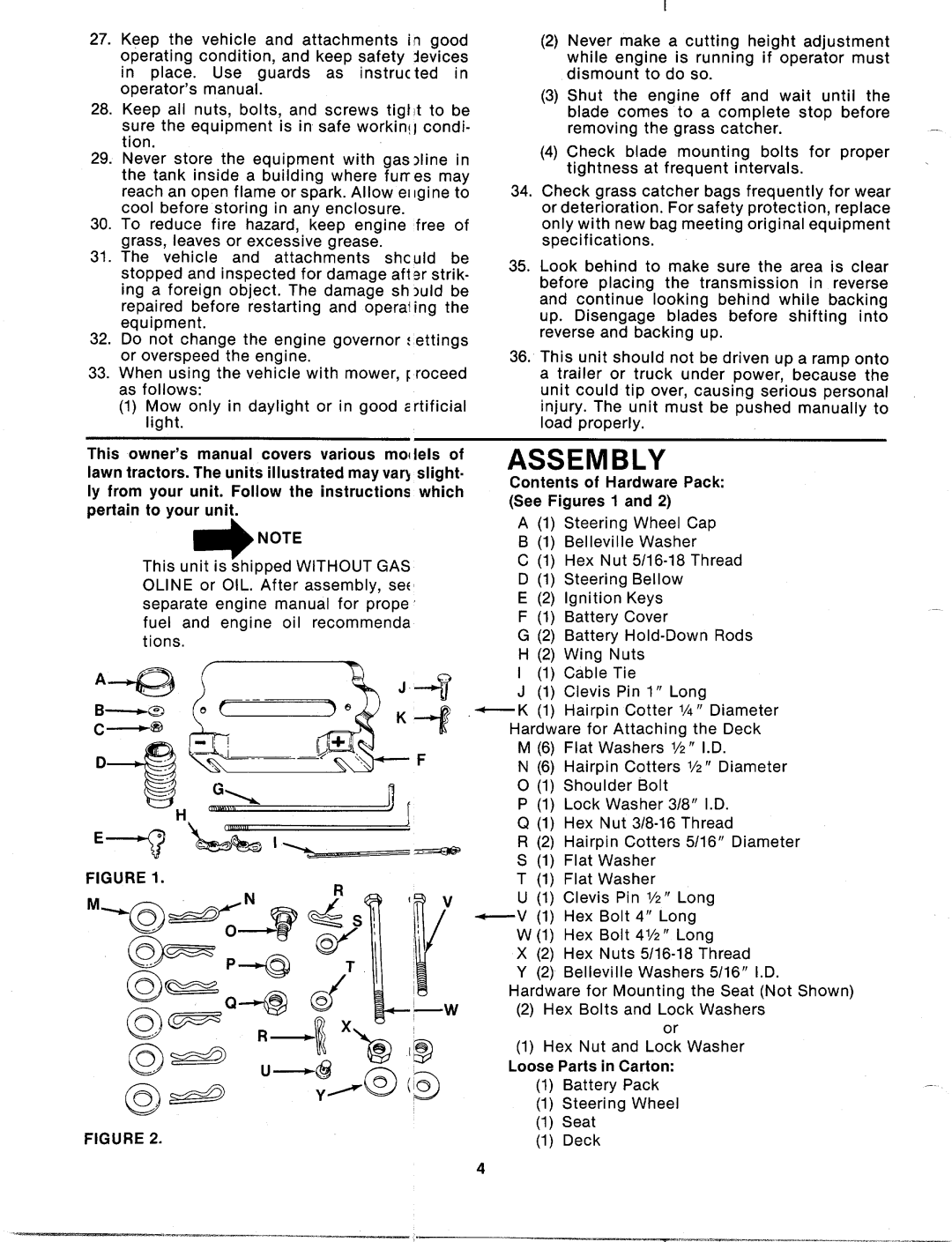 MTD 135-715-000, 135-714-000, 135-705-000, 135-704-000 manual 