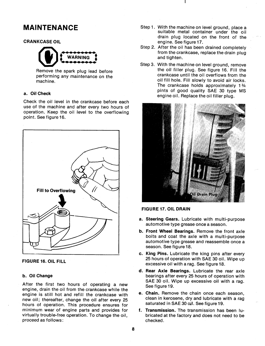 MTD 136-360A, 136-362A manual 