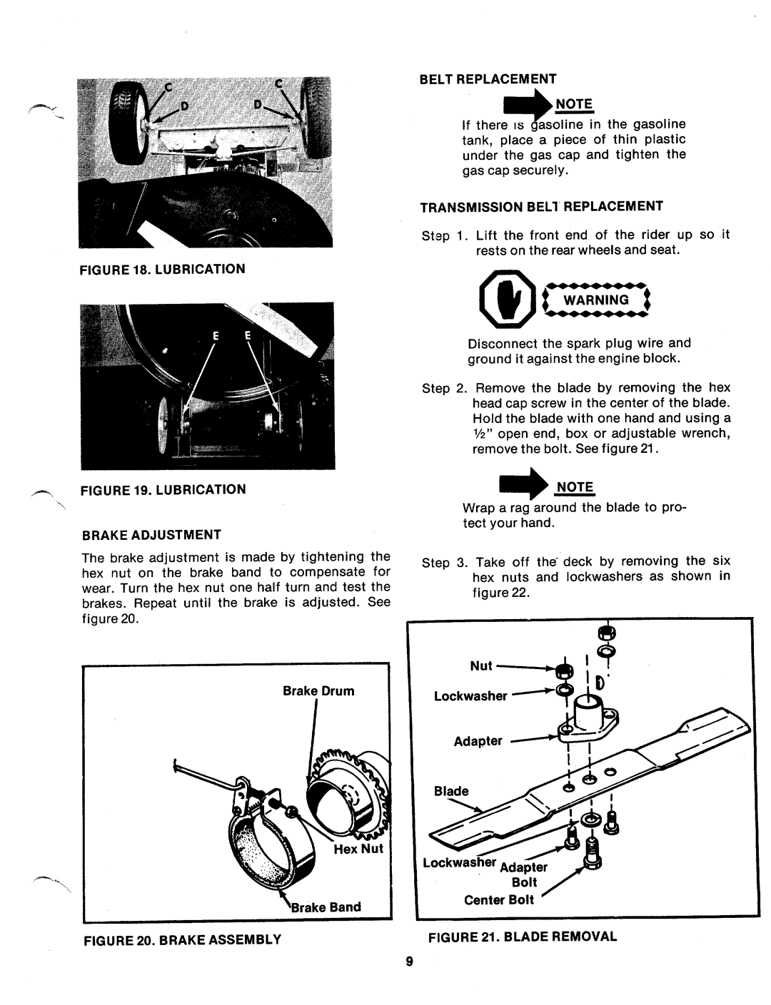 MTD 136-362A, 136-360A manual 