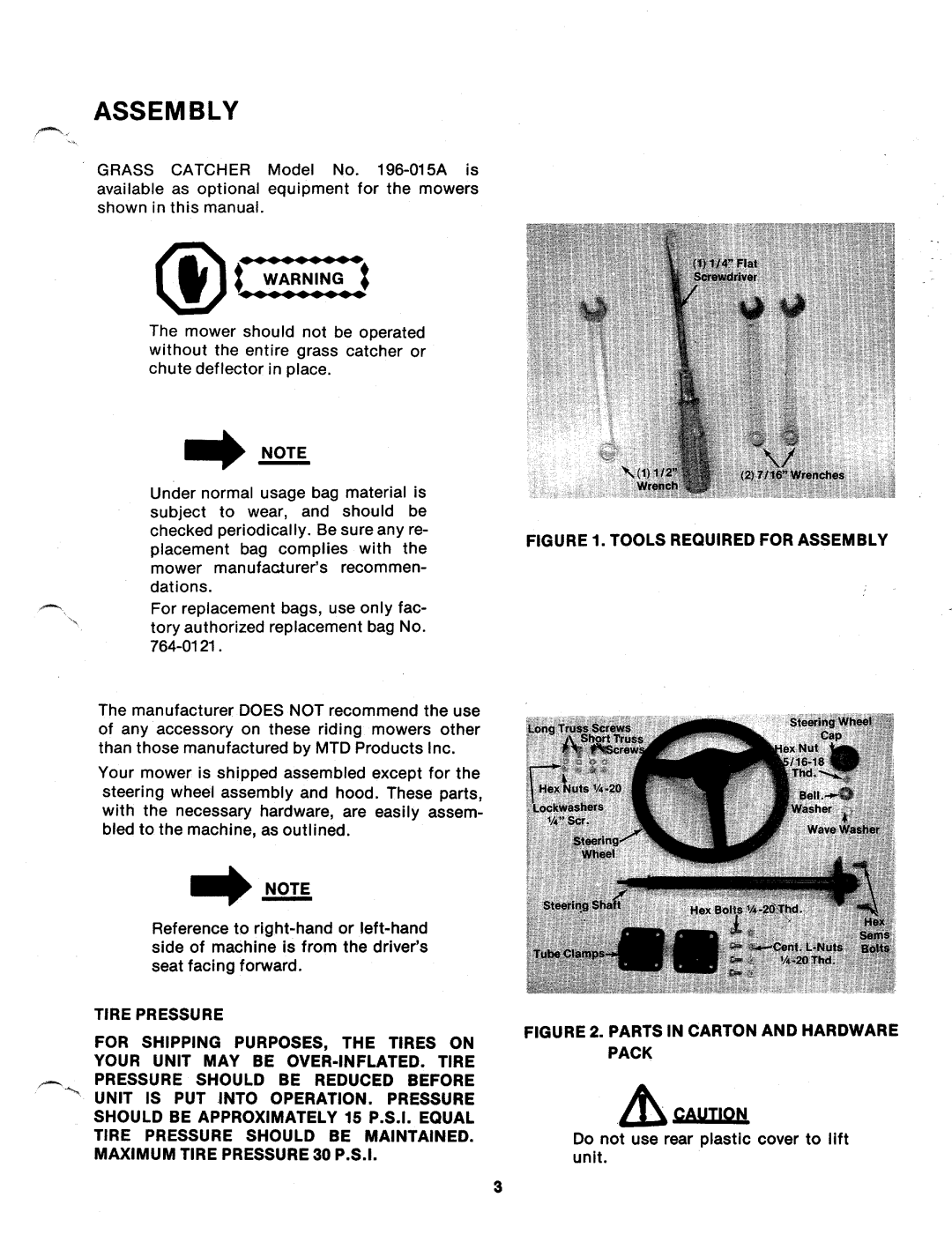 MTD 136-362A, 136-360A manual 