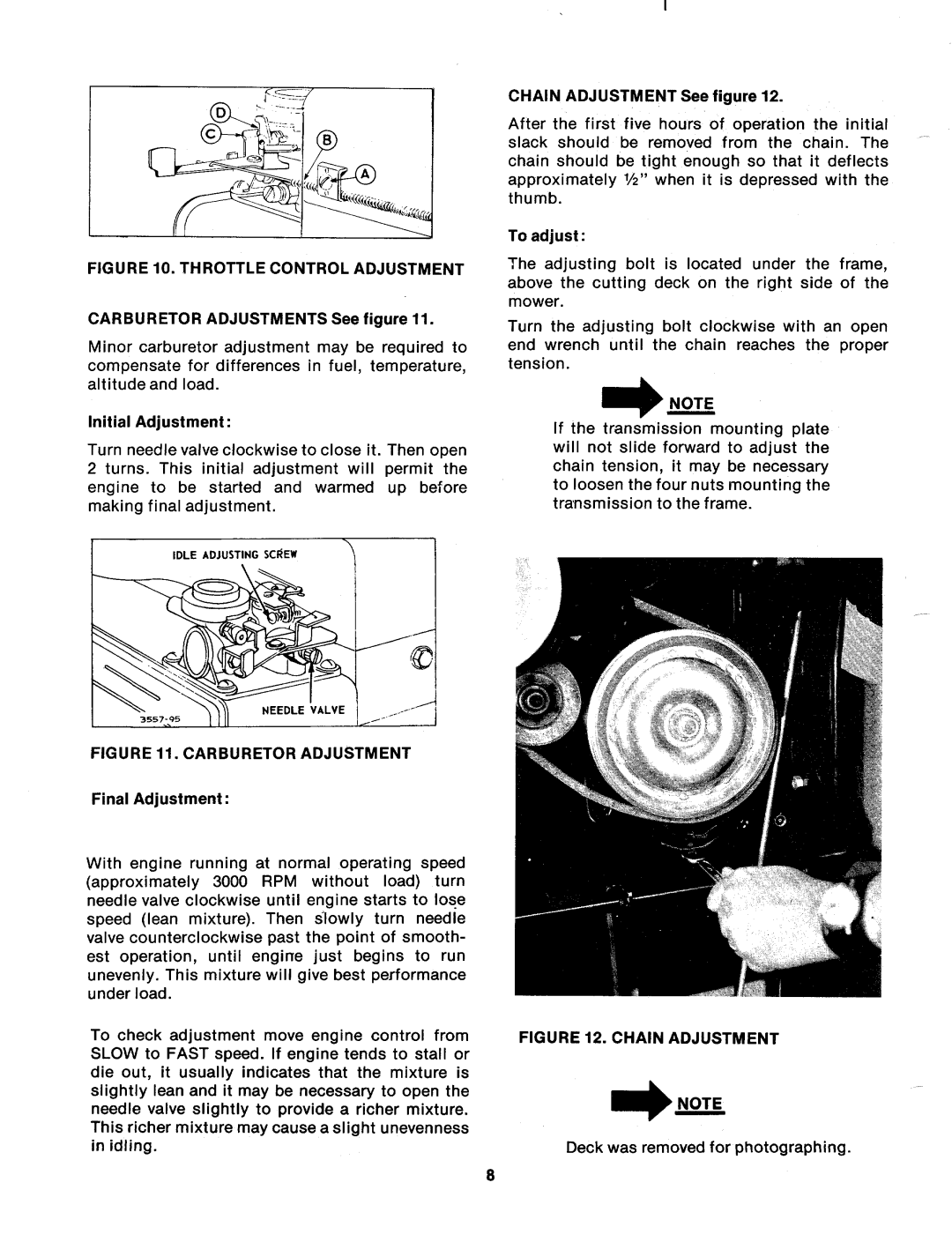 MTD 136-400A manual 