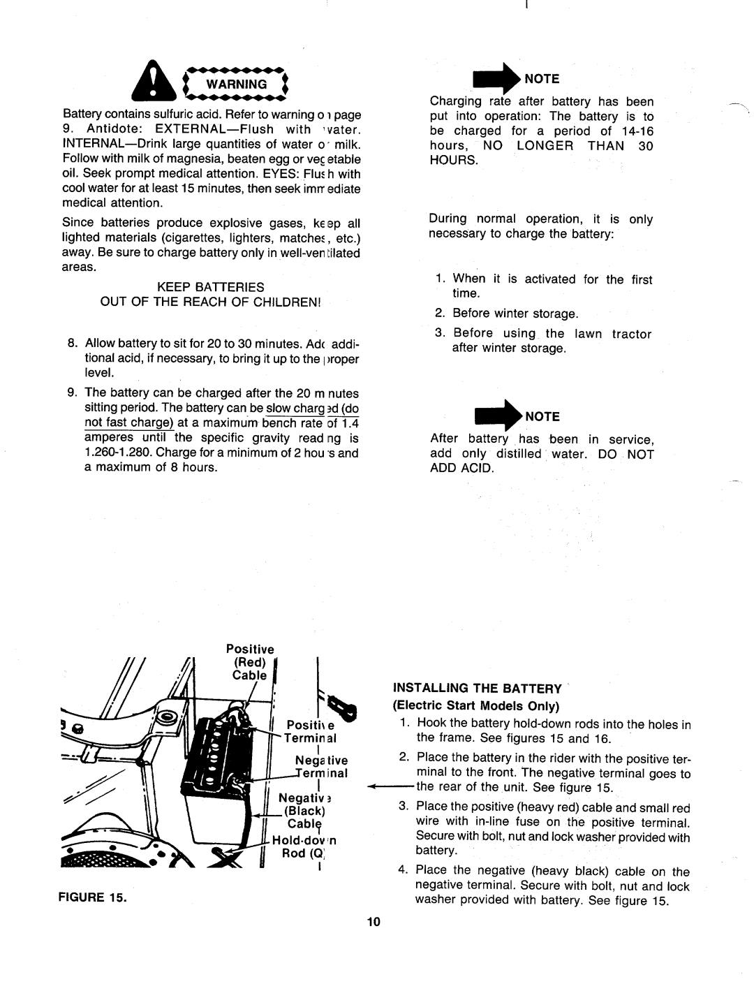 MTD 136-508-000, 136-511-000, 136-518-000, 136-501-000 manual 