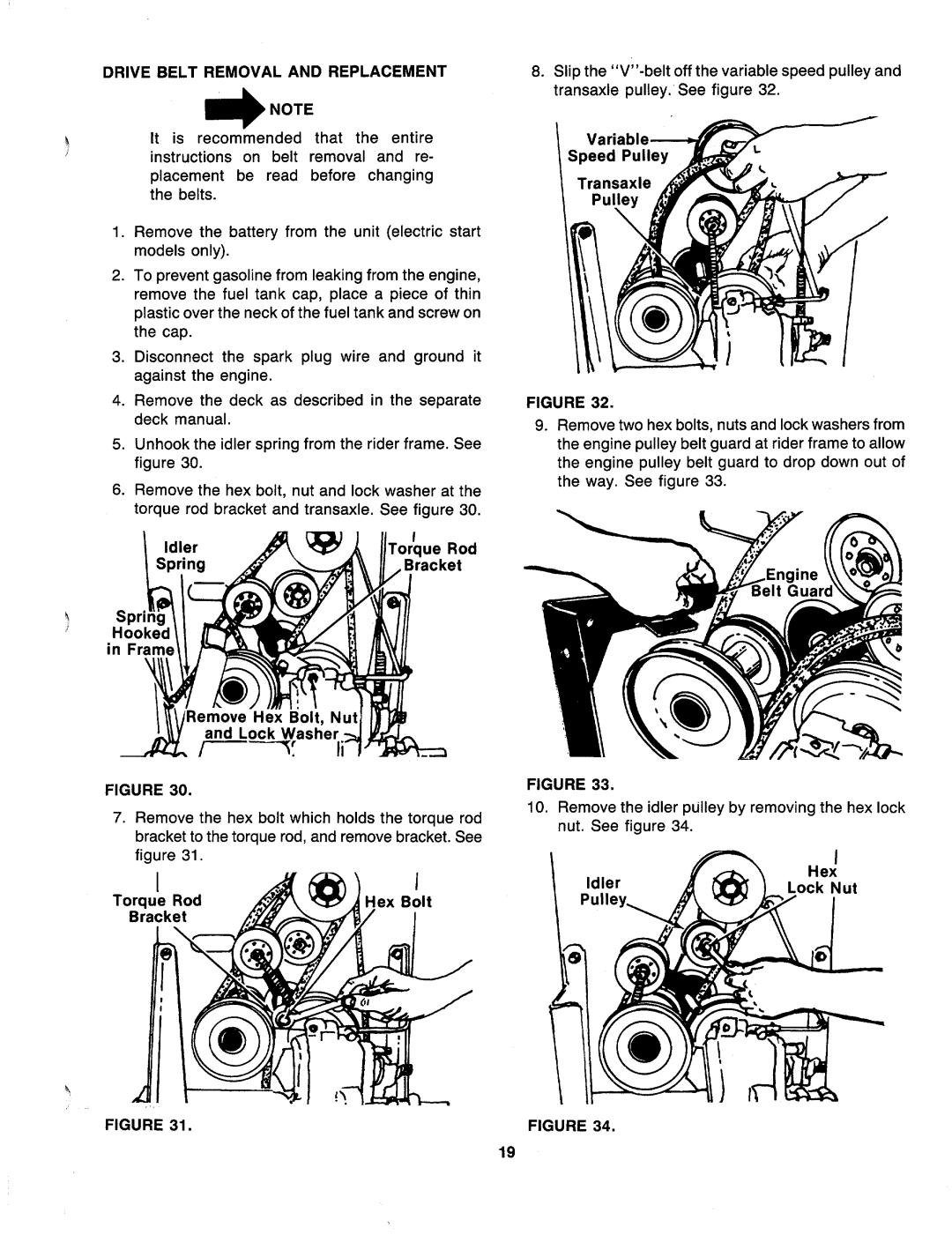 MTD 136-501-000, 136-511-000, 136-518-000, 136-508-000 manual 