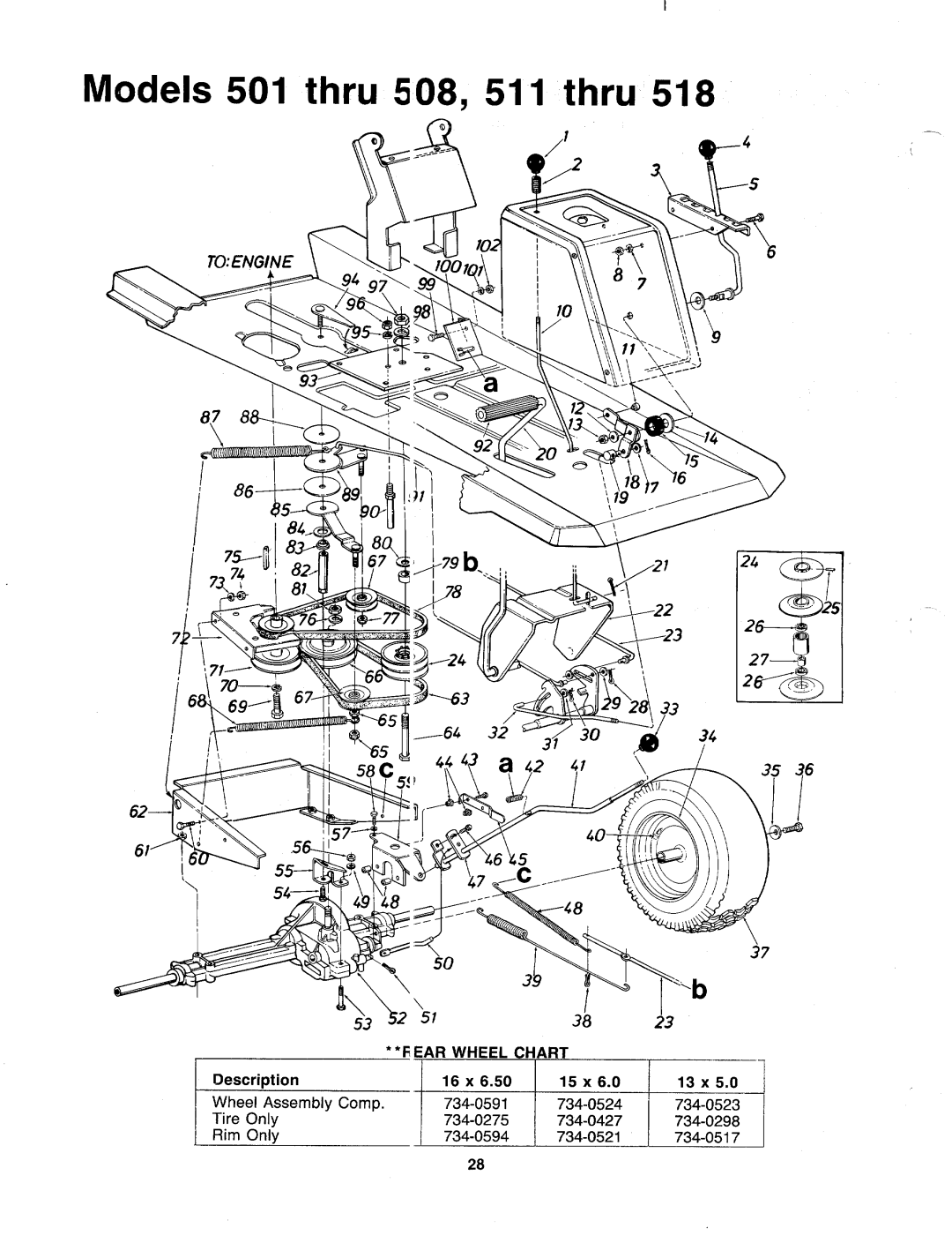 MTD 136-511-000, 136-518-000, 136-508-000, 136-501-000 manual 