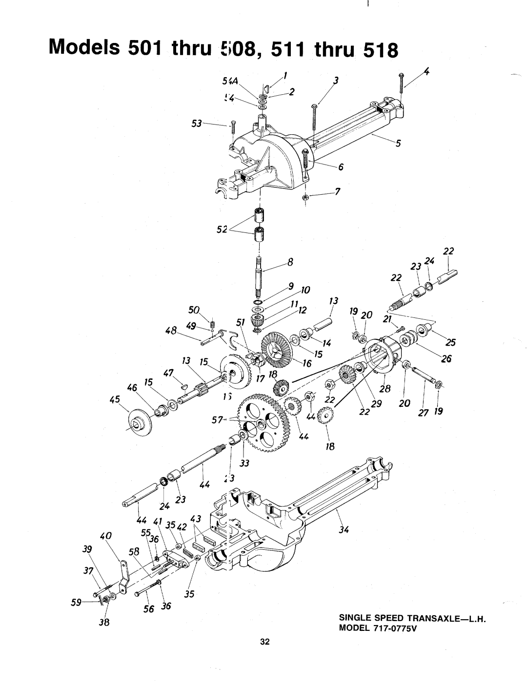 MTD 136-511-000, 136-518-000, 136-508-000, 136-501-000 manual 