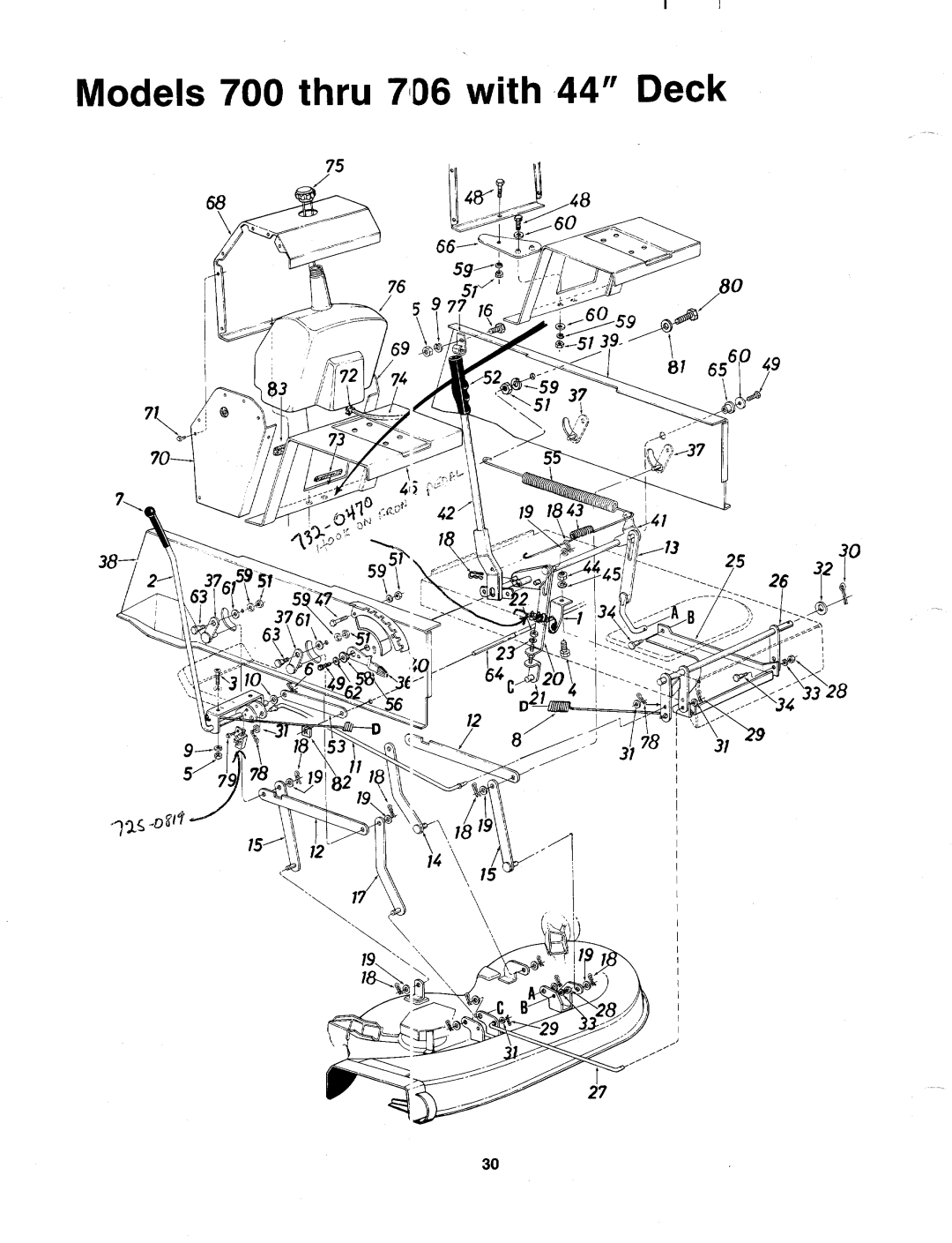 MTD 136-702-000, 136-703-000, 136-704-000, 136-701-000, 136-706-000, 136-705-000, 136-700-000 manual 