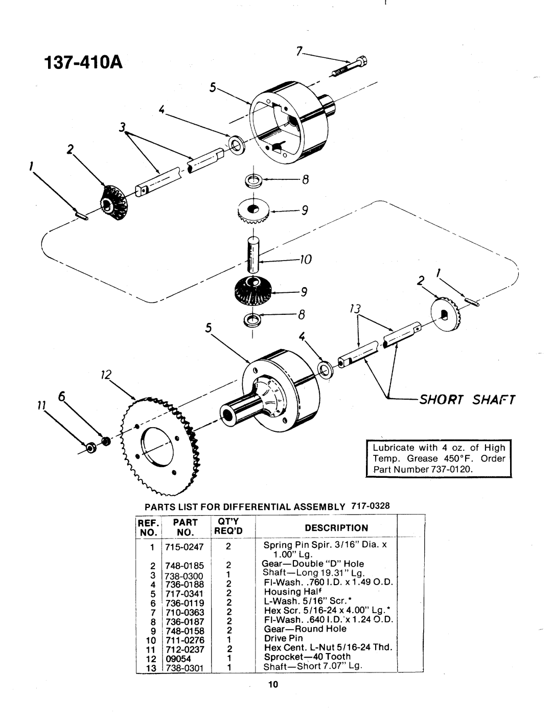 MTD 137-410-300, 137-410A manual 