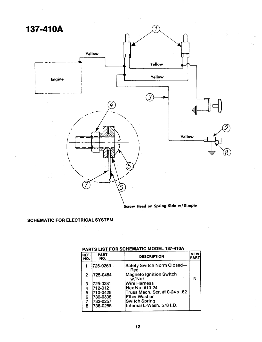 MTD 137-410-300, 137-410A manual 