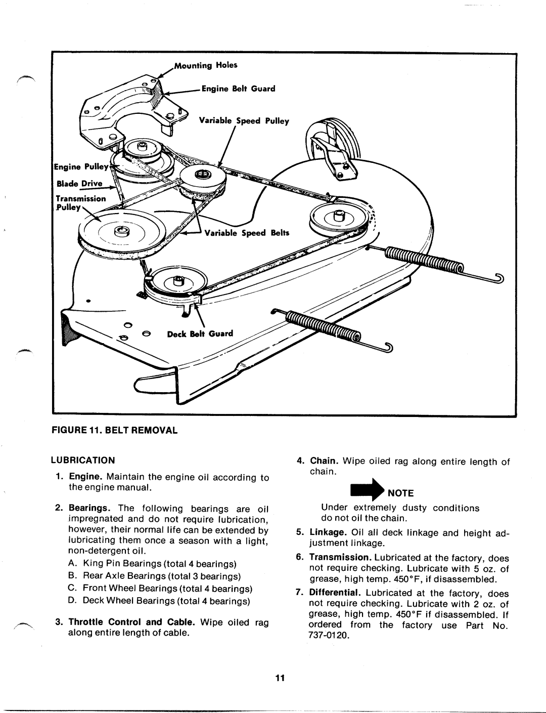 MTD 137-435-300, 137-430A, 137-435A, 137-430-300 manual 