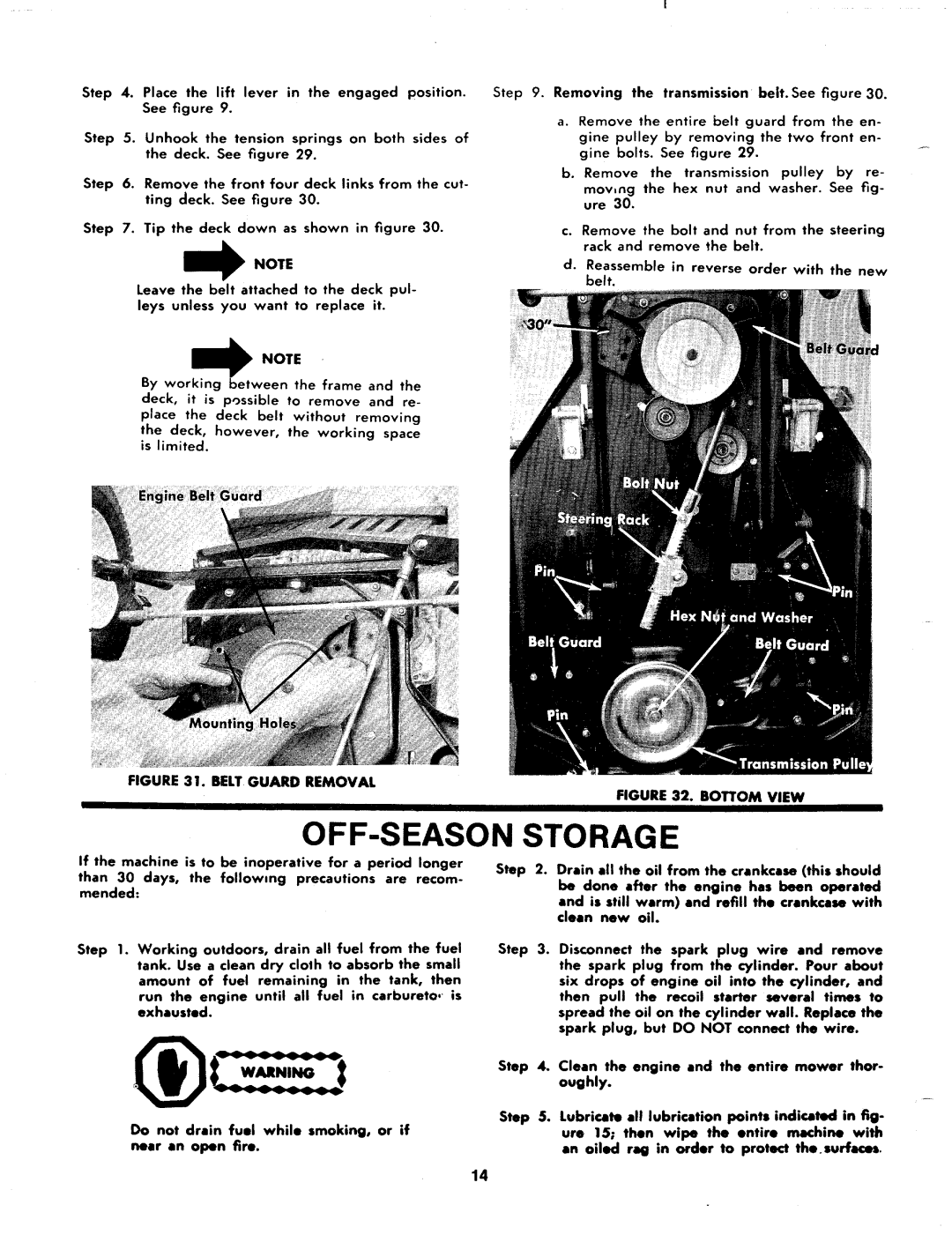 MTD 137-496A manual 