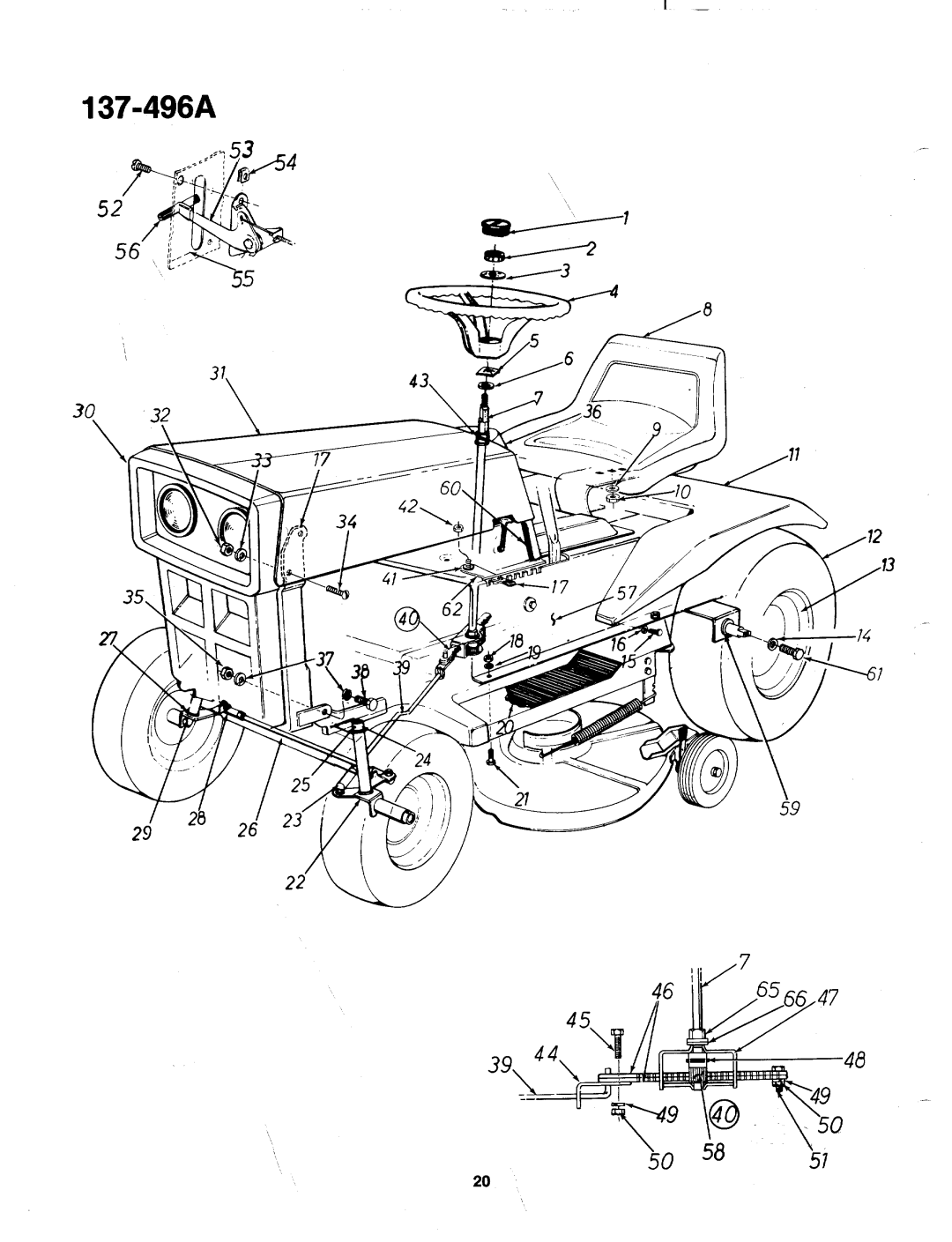 MTD 137-496A manual 