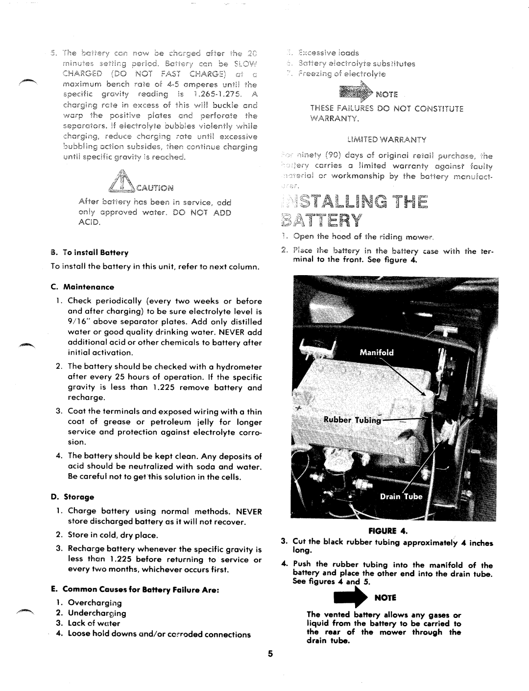 MTD 137-496A manual 