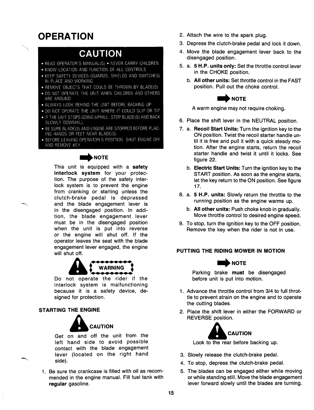 MTD 137-511-000, 137-508-000, 137-501-000, 137-514-000 manual 