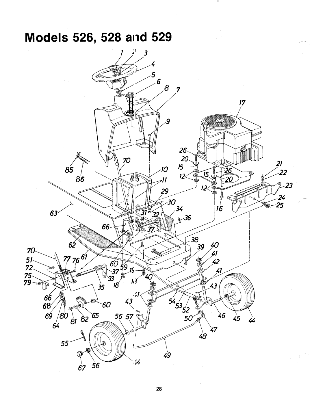 MTD 137-529-000, 137-528-000, 137-527-000, 137-526-000 manual 