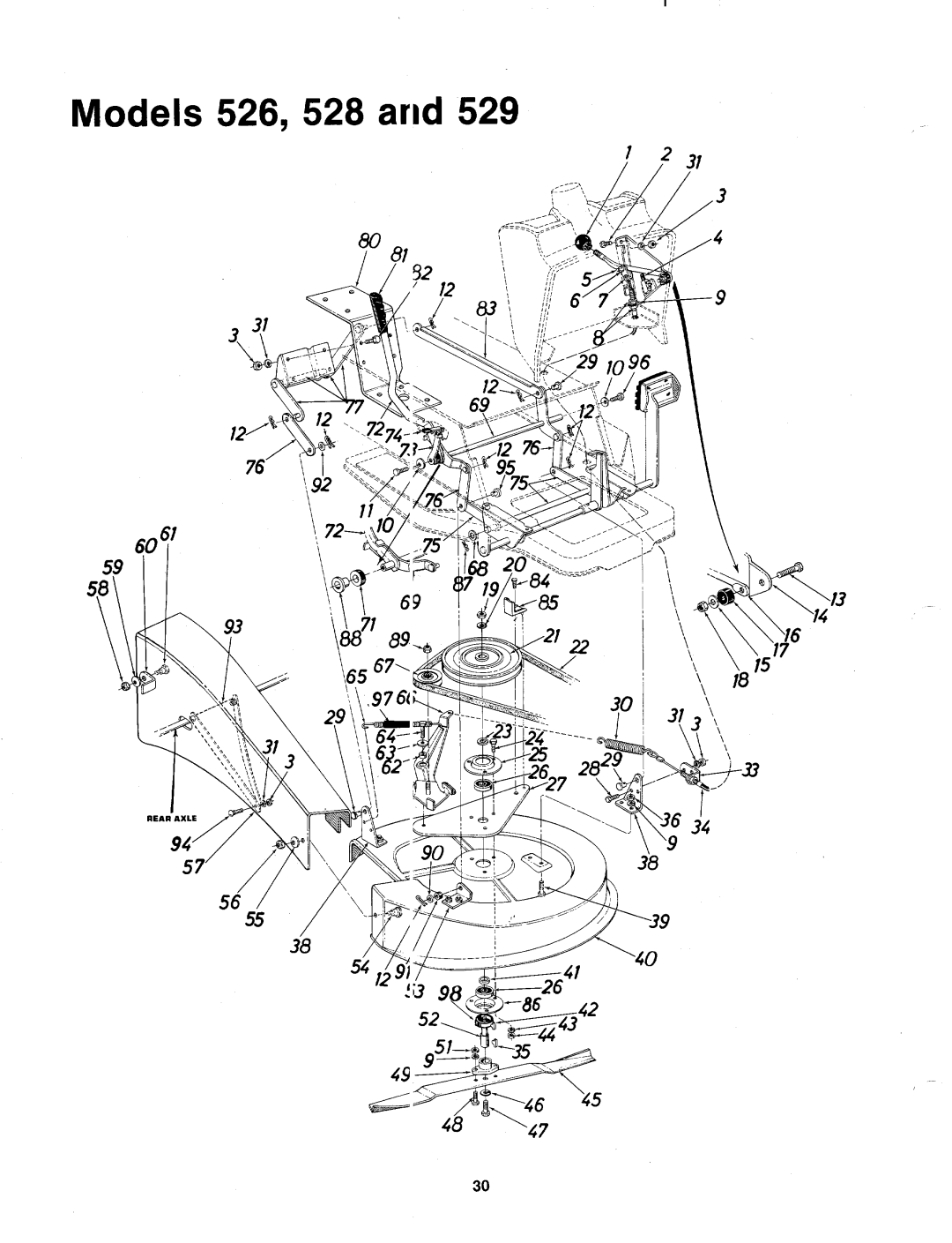 MTD 137-527-000, 137-529-000, 137-528-000, 137-526-000 manual 