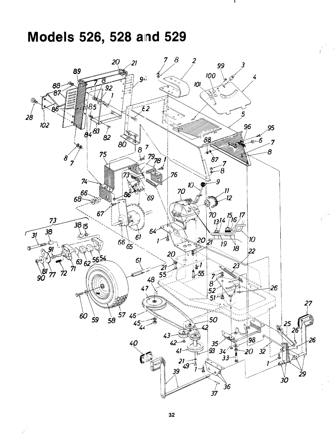 MTD 137-529-000, 137-528-000, 137-527-000, 137-526-000 manual 