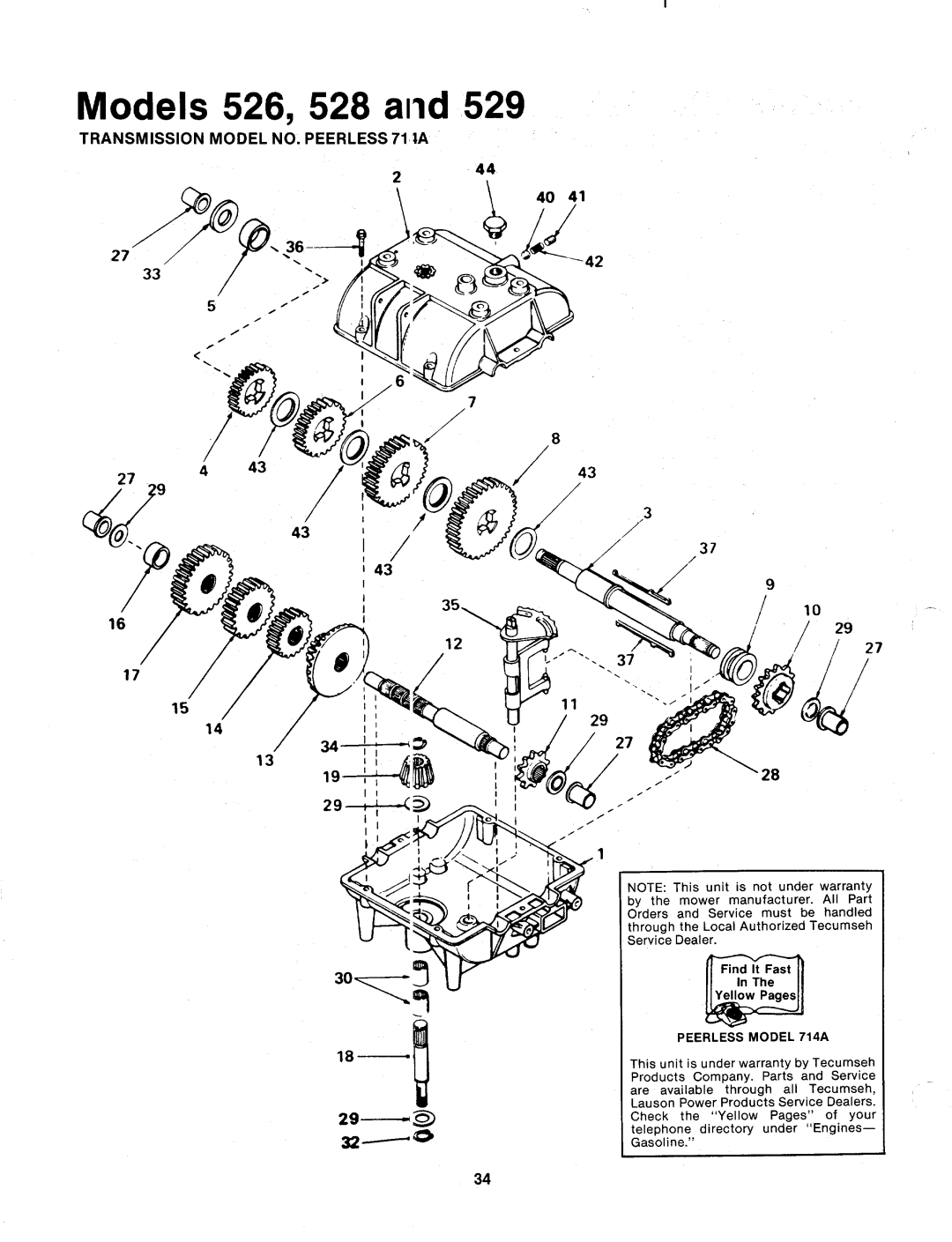 MTD 137-527-000, 137-529-000, 137-528-000, 137-526-000 manual 