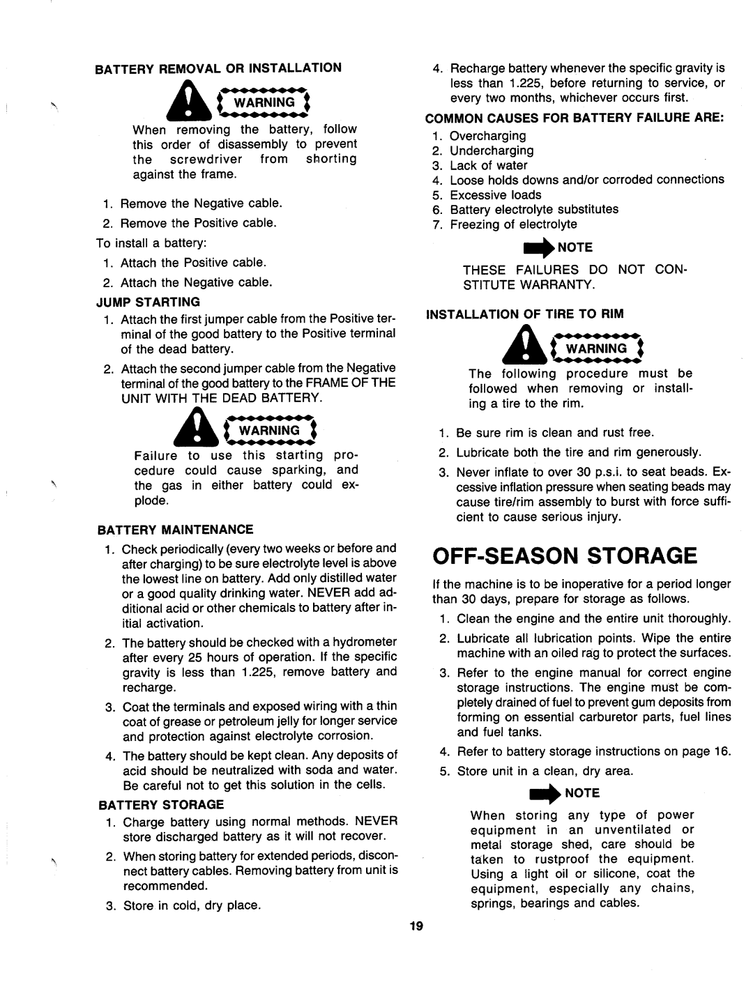 MTD 137-697-000, 137-587-000, 137-570-000, 137-660-000 manual 