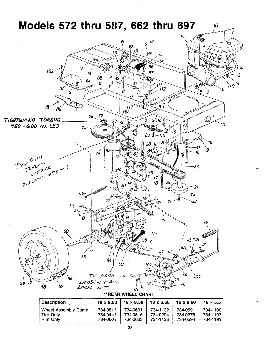 MTD 137-587-000, 137-570-000, 137-660-000, 137-697-000 manual 