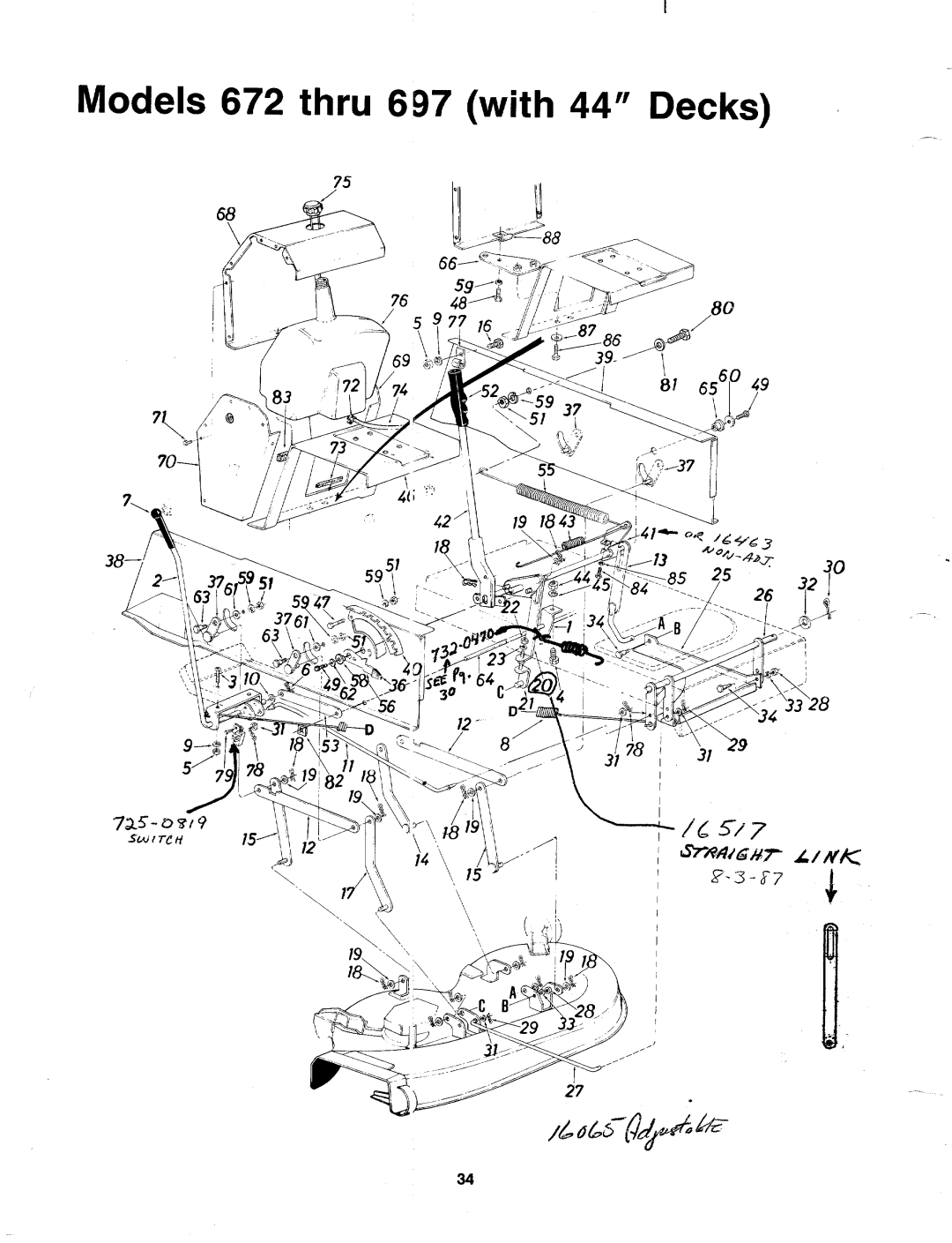 MTD 137-660-000, 137-587-000, 137-570-000, 137-697-000 manual 