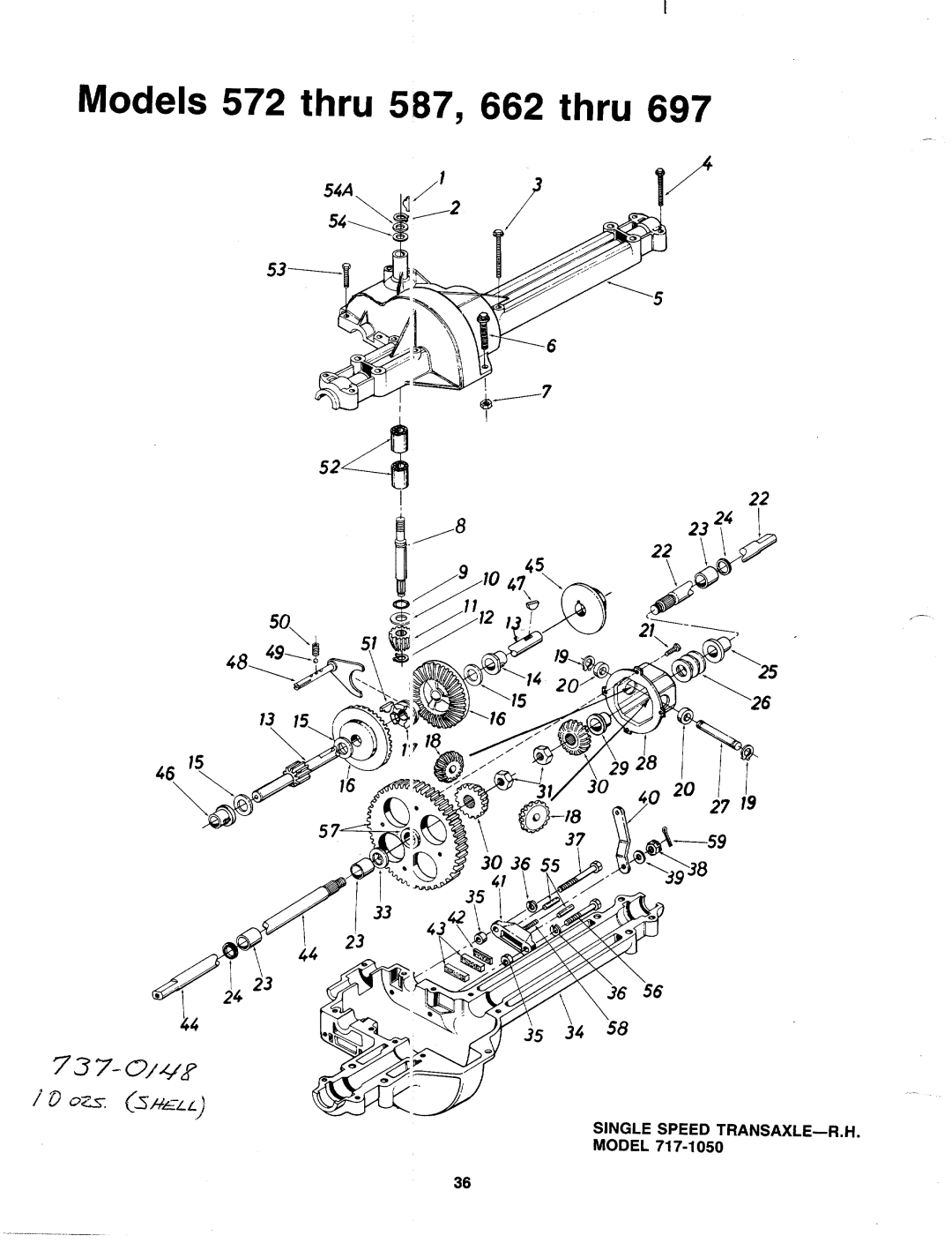 MTD 137-587-000, 137-570-000, 137-660-000, 137-697-000 manual 