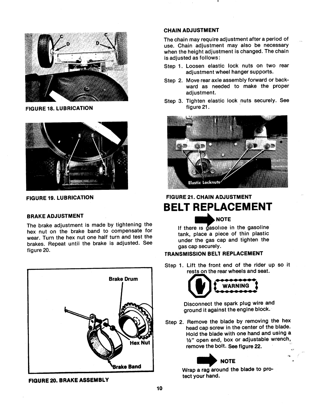 MTD 138-360A manual 