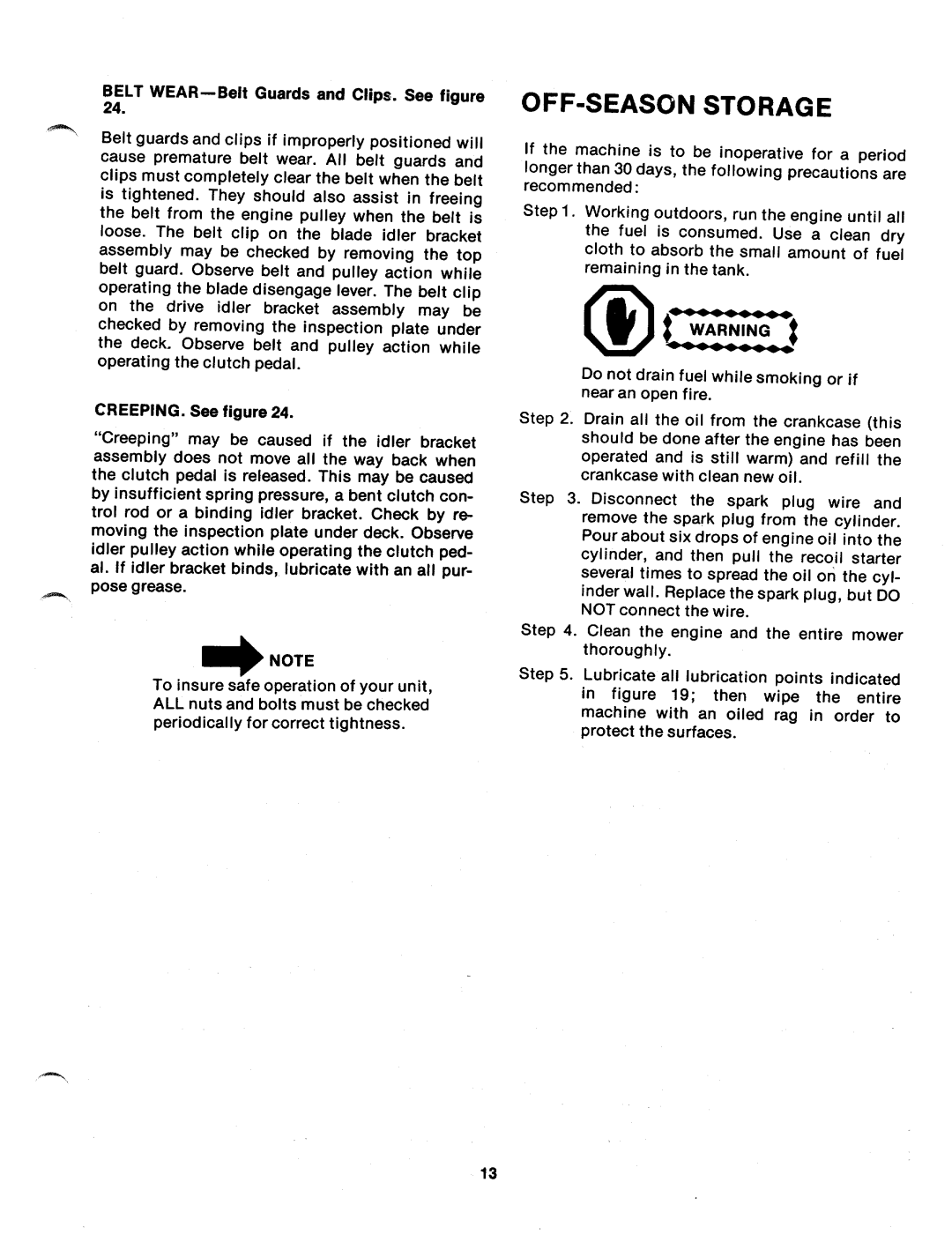 MTD 138-360A manual 