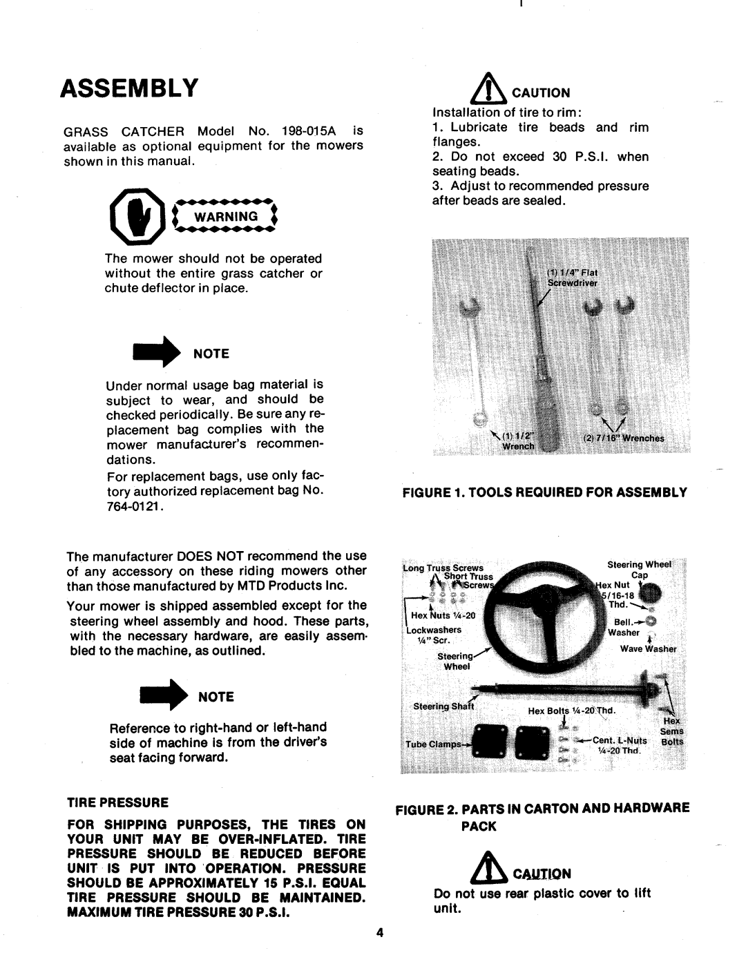 MTD 138-360A manual 