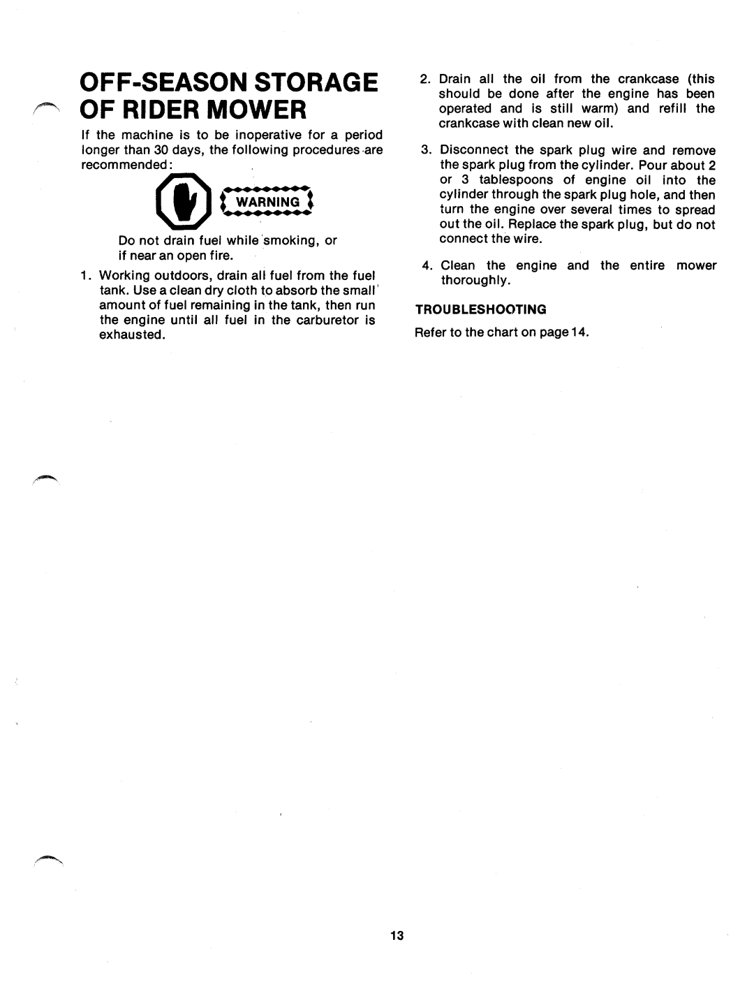 MTD 138-380A, 138-385A manual 