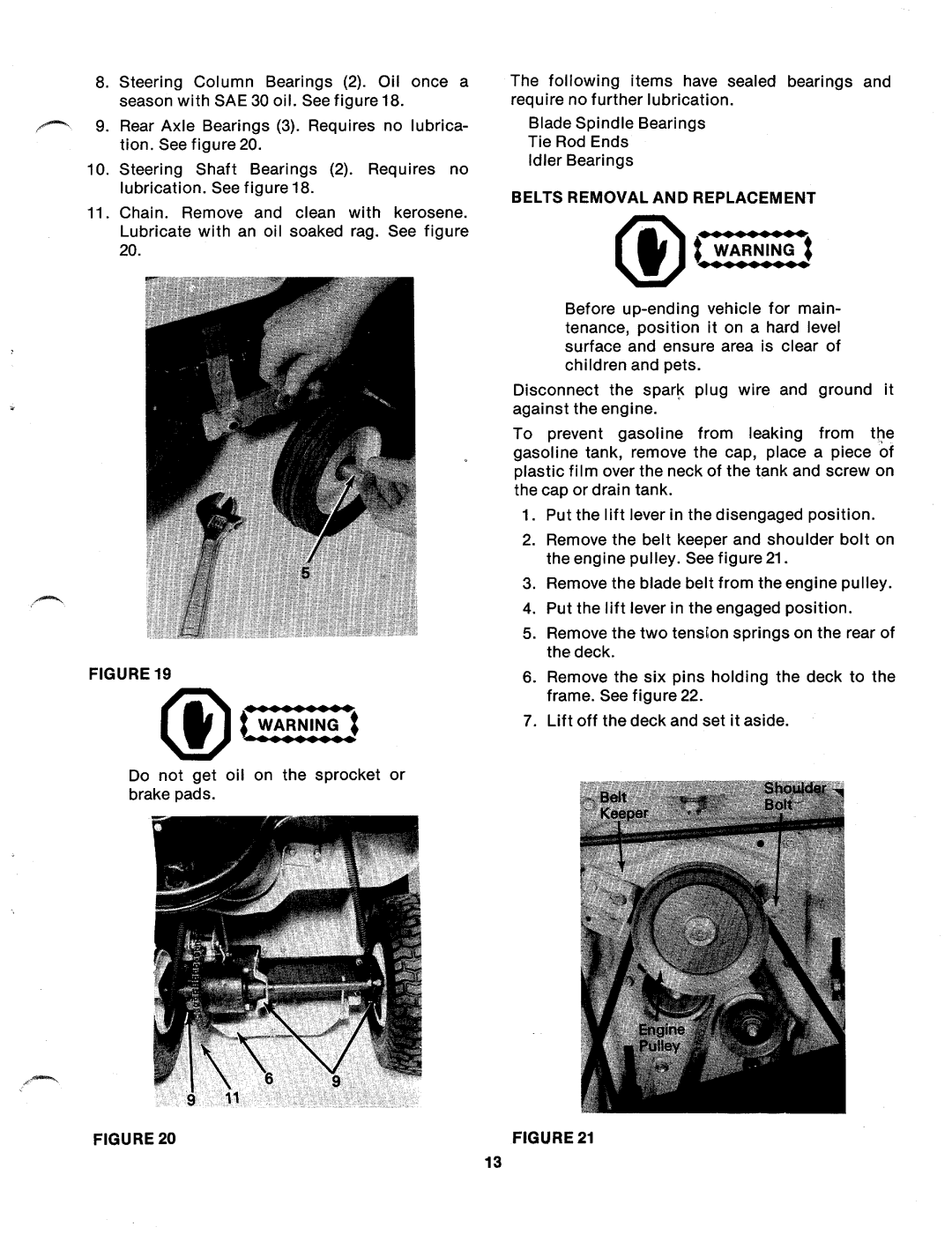 MTD 138-390A, 138-395A manual 