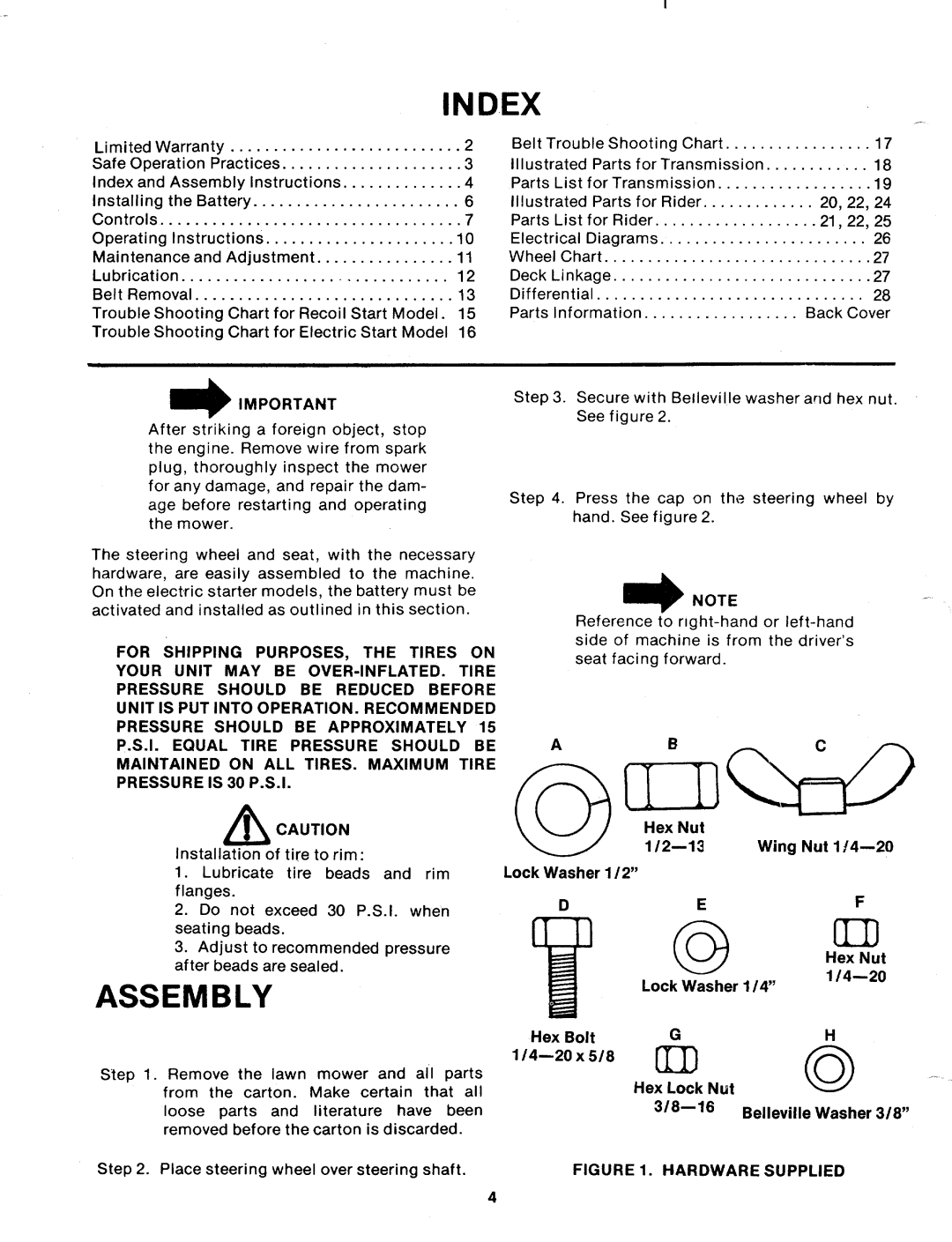 MTD 138-395A, 138-390A manual 