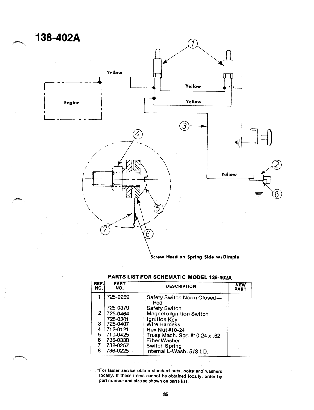 MTD 138-402A manual 