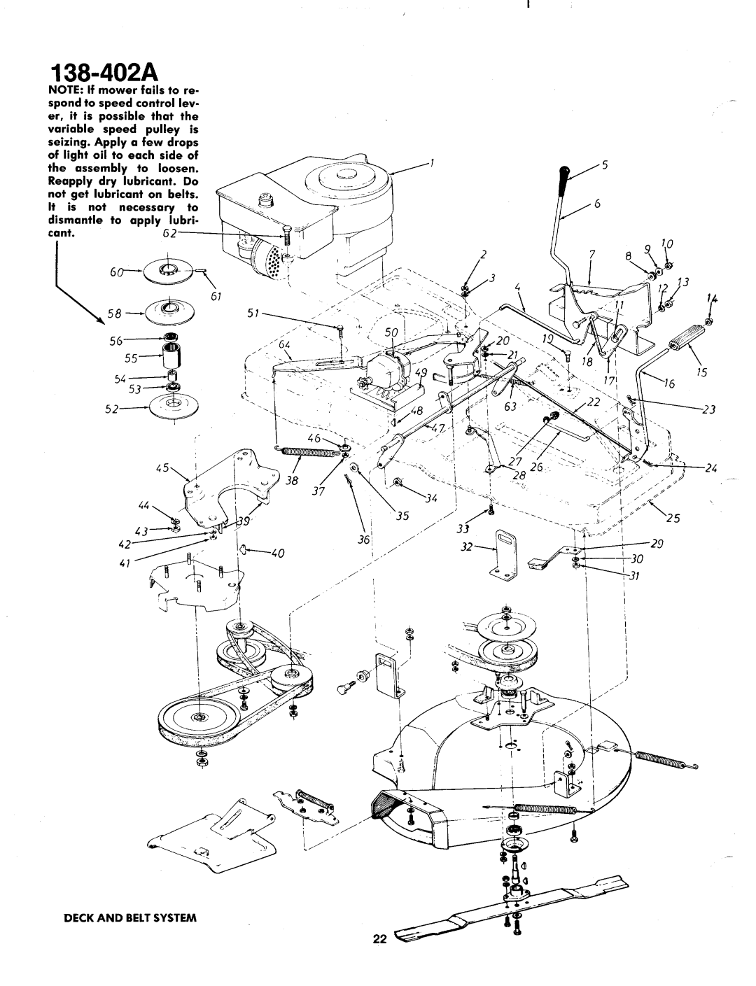 MTD 138-402A manual 