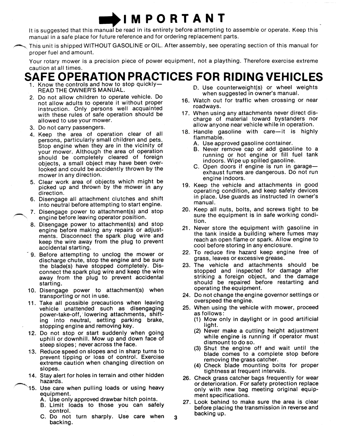 MTD 138-402A manual 