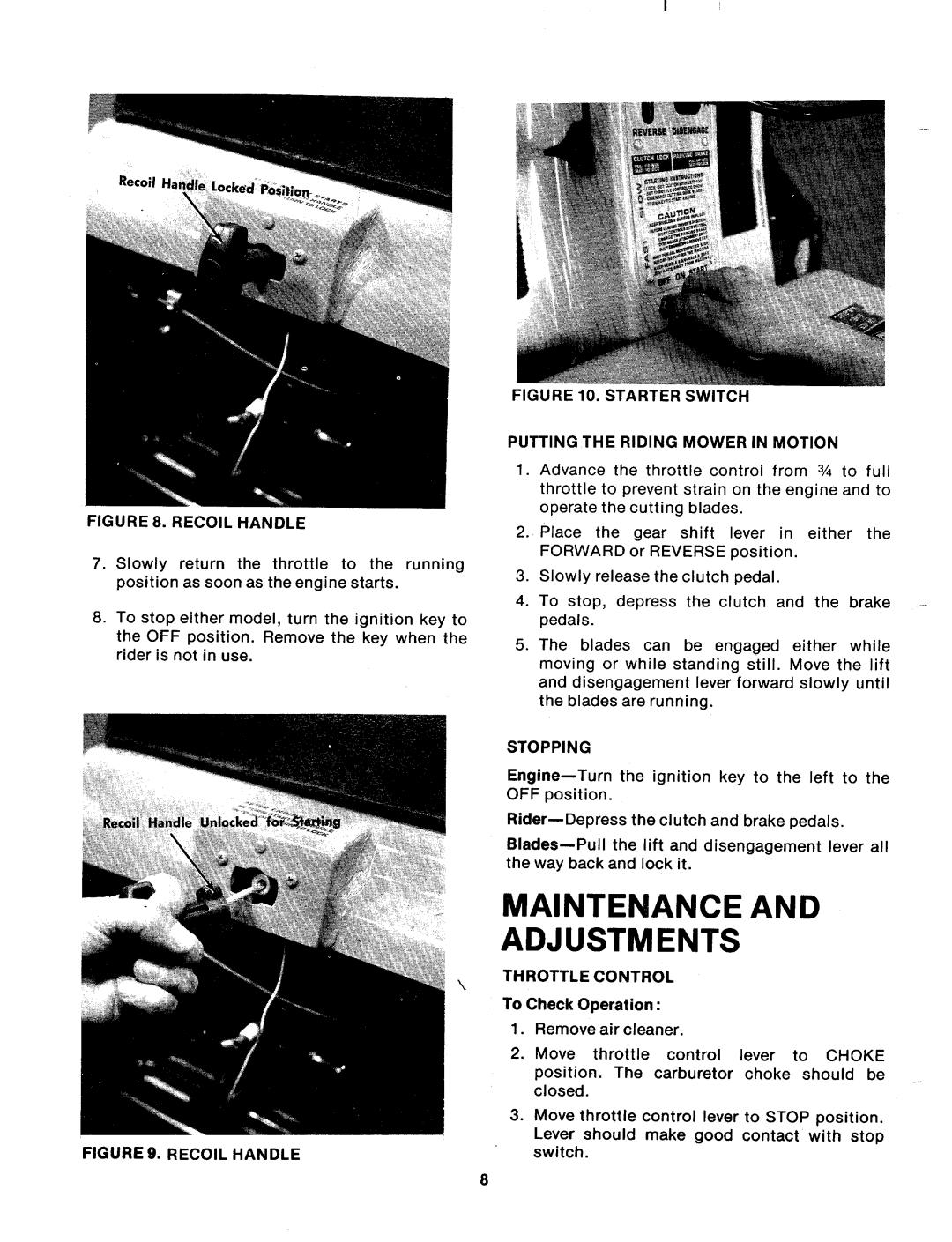 MTD 138-402A manual 