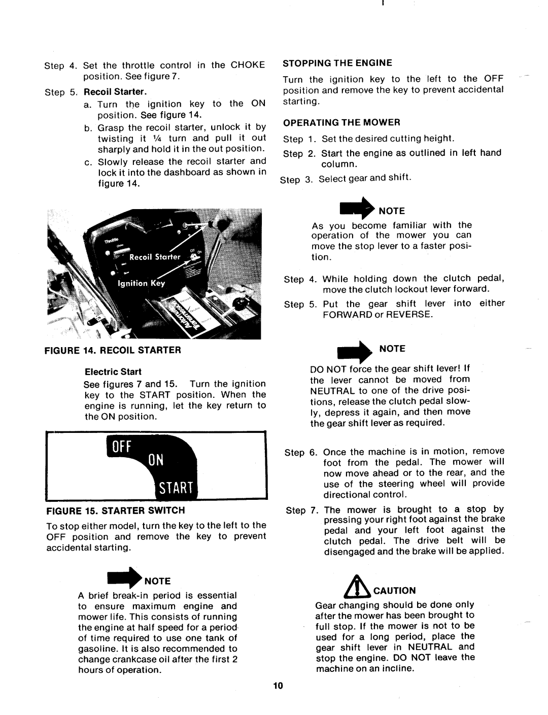 MTD 138-460A, 138-465A, 138-462A manual 