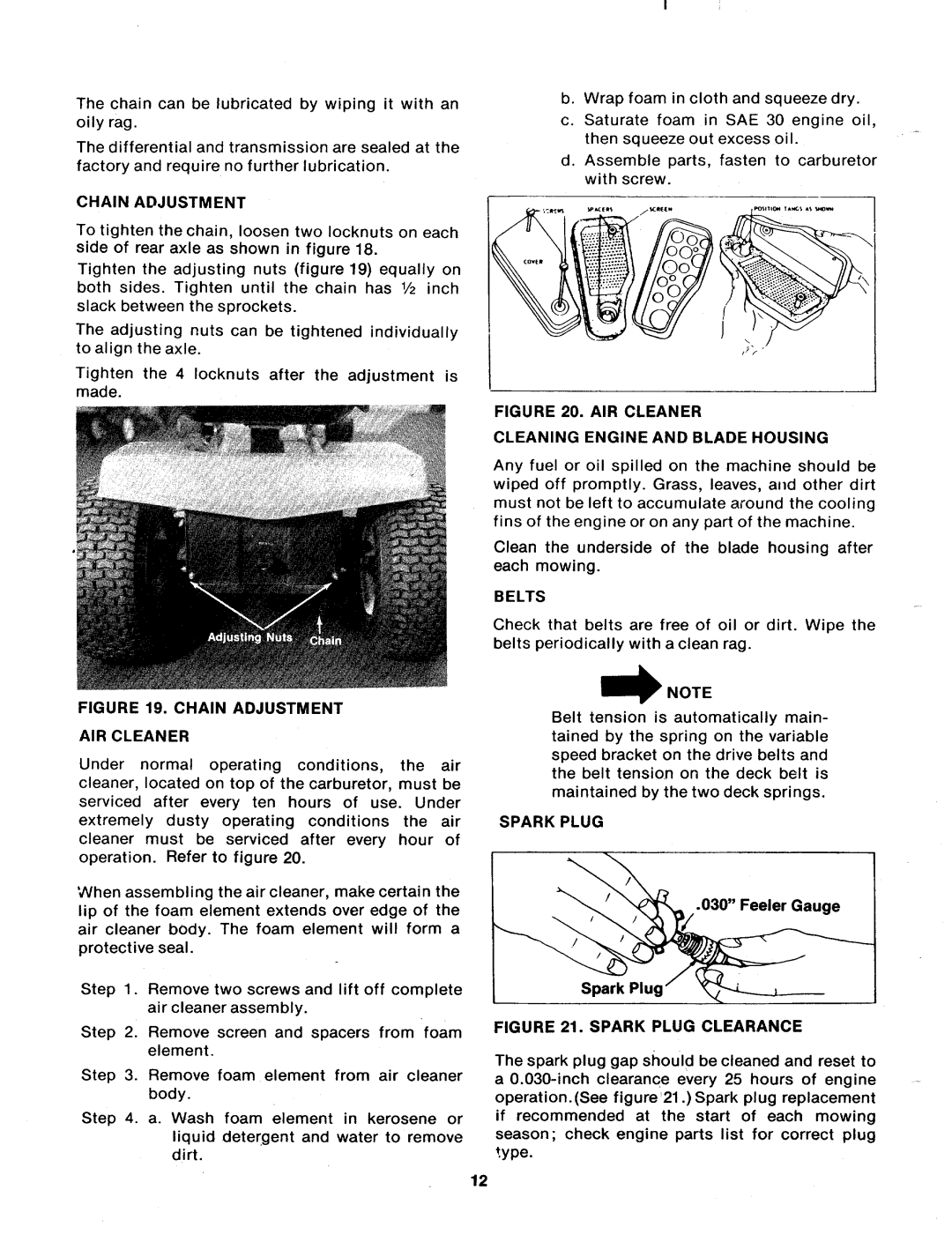 MTD 138-465A, 138-460A, 138-462A manual 