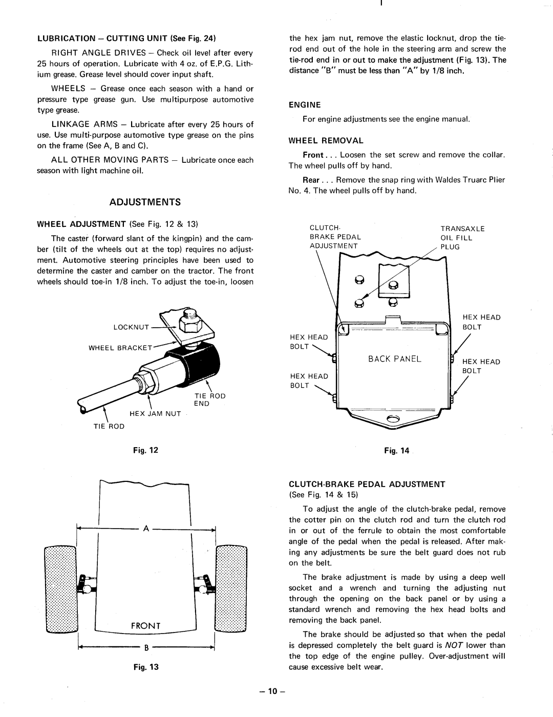 MTD 140-659, 140-669, 190-651 manual 