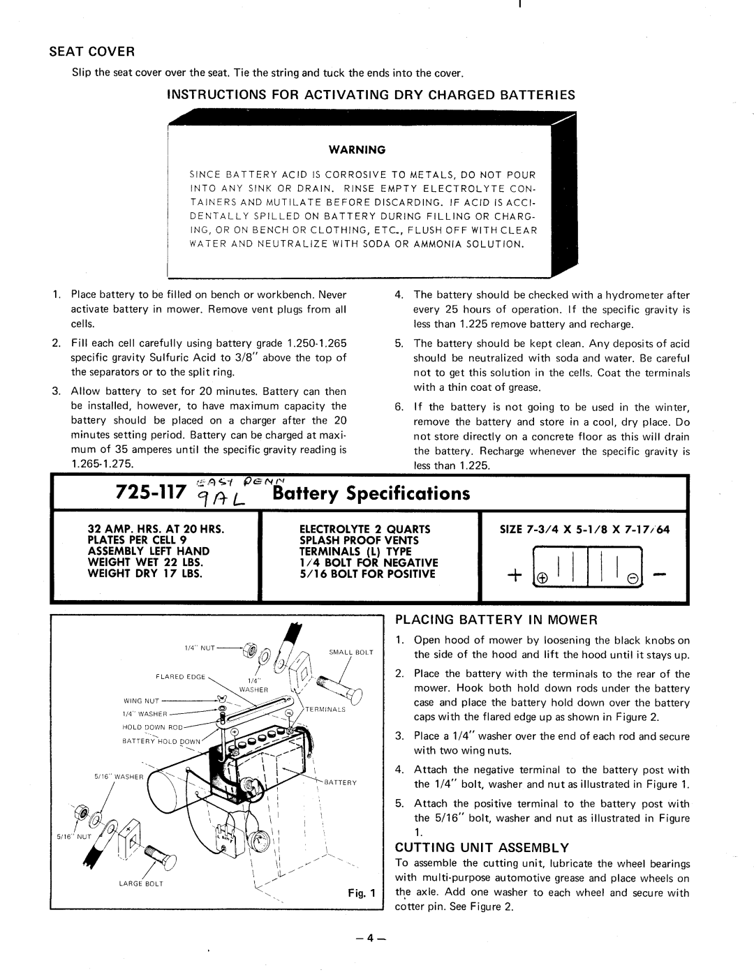 MTD 140-659, 140-669, 190-651 manual 