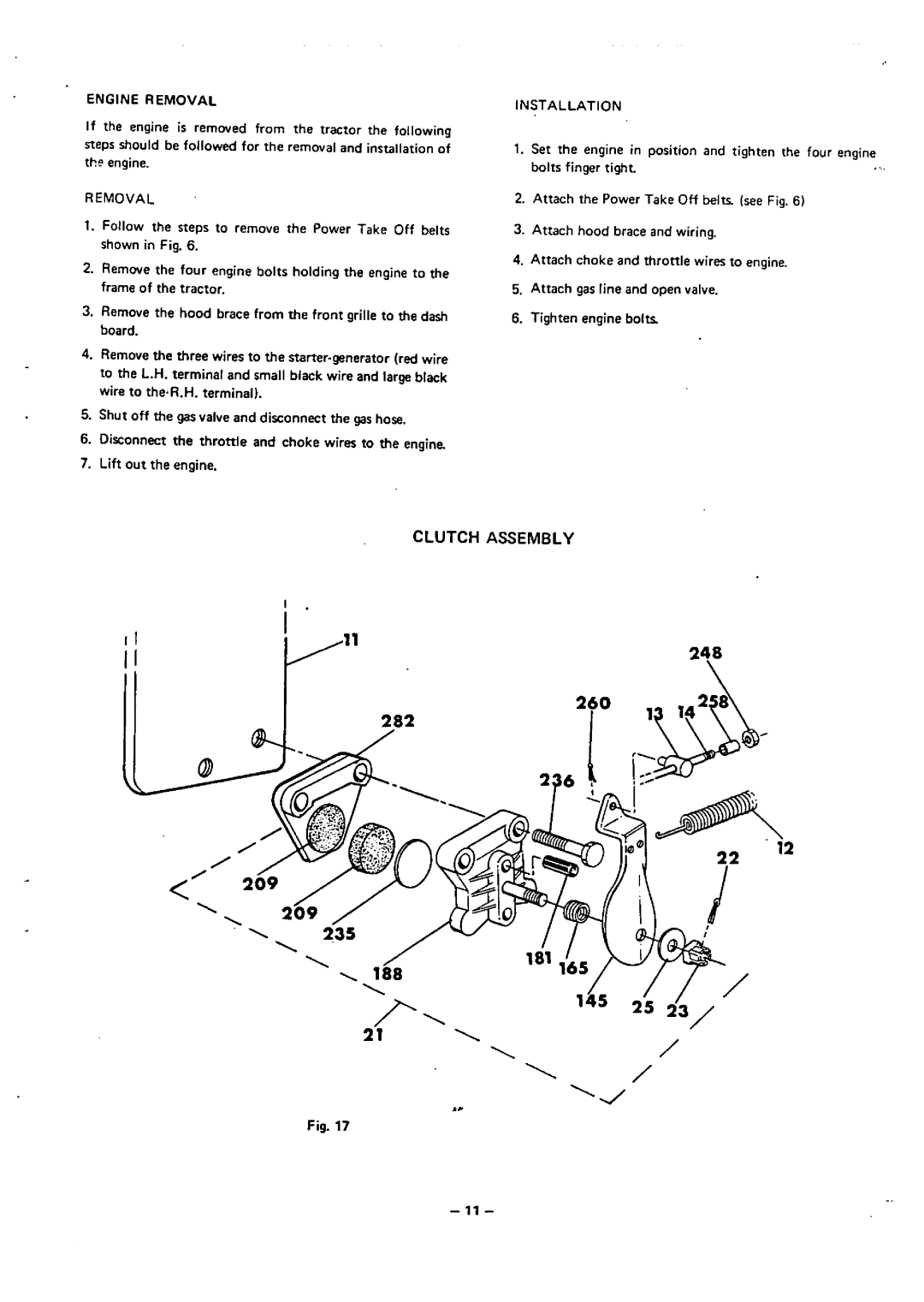 MTD 140-760 14 H.P manual 