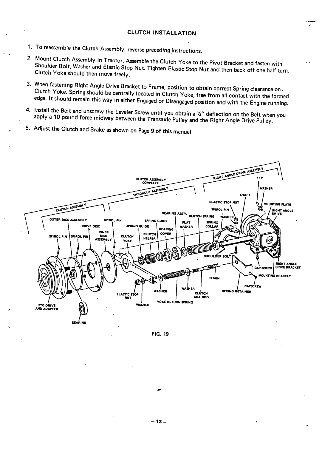 MTD 140-760 14 H.P manual 