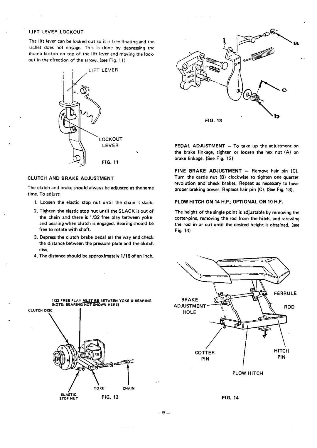 MTD 140-760 14 H.P manual 