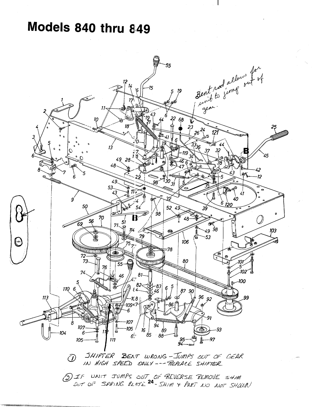 MTD 140-840-000, 140-848-000, 140-847-000, 140-849-000, 140-842-000, 140-843-000 manual 