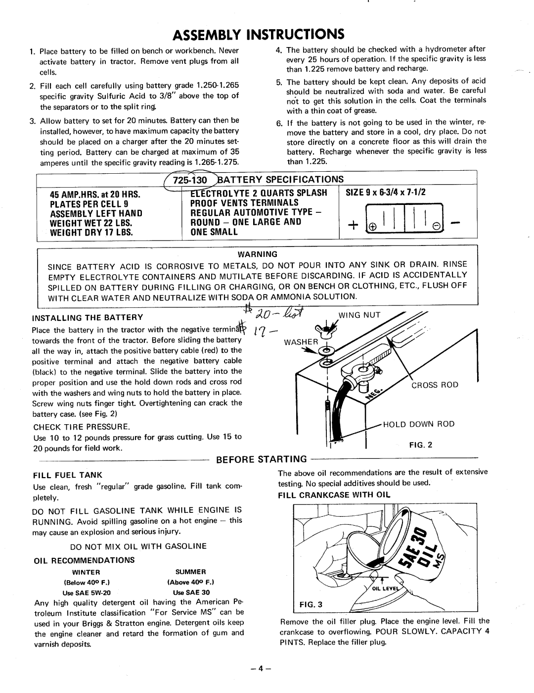 MTD 140-960 14 H.P, 140-760 10 H.P manual 