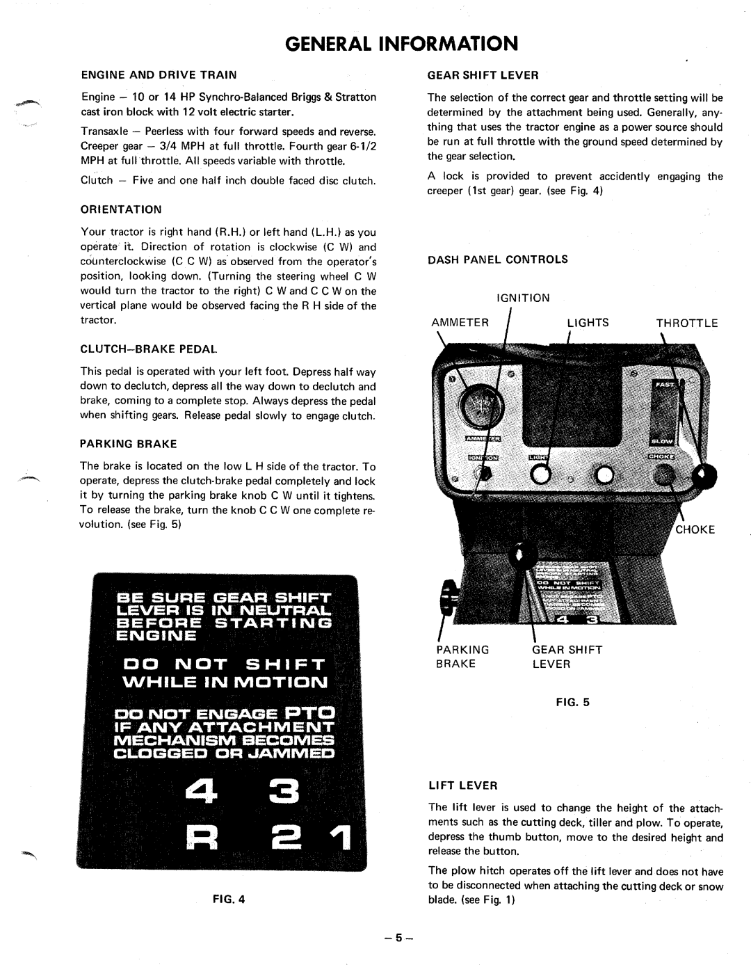 MTD 140-760 10 H.P, 140-960 14 H.P manual 